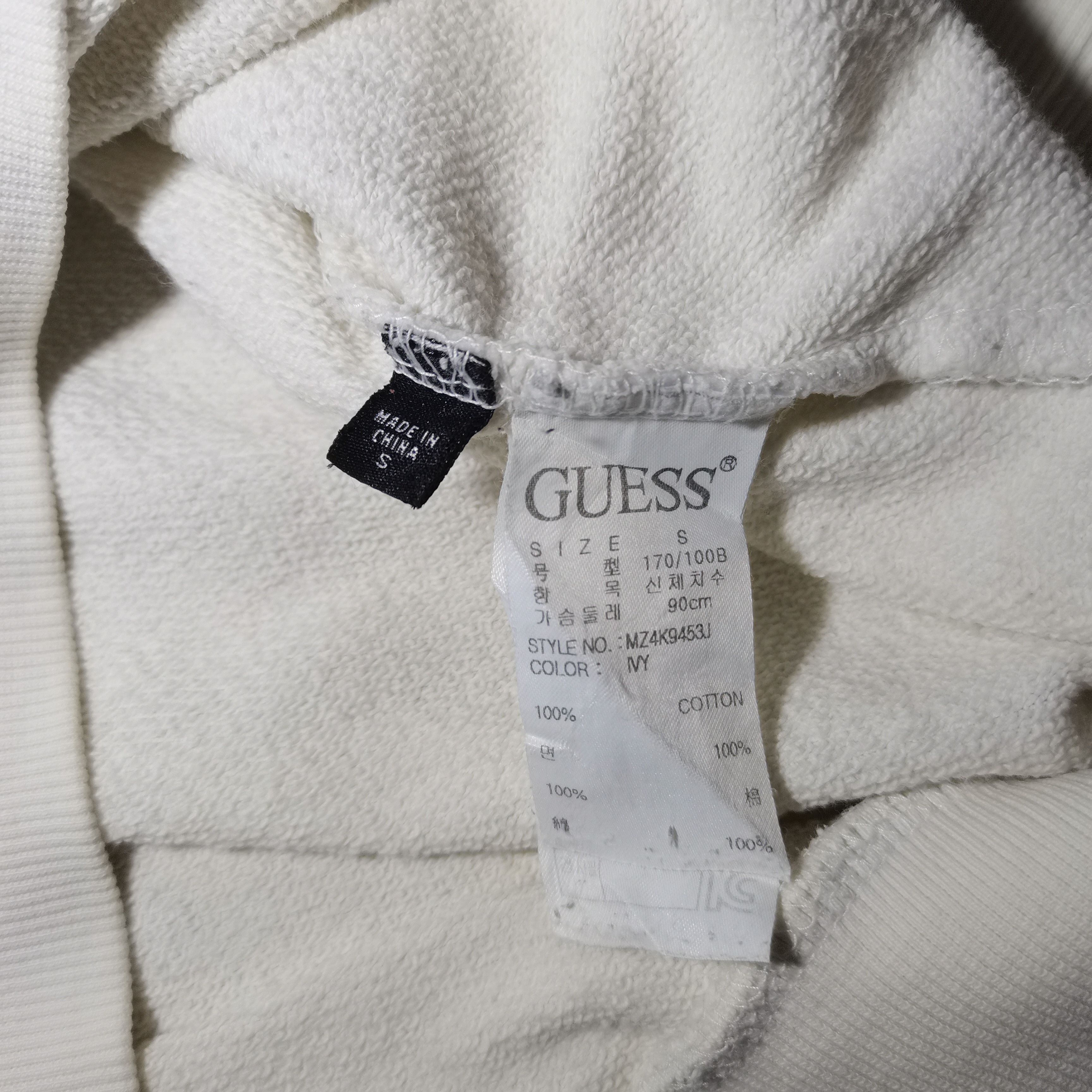 Guess × Vintage Vintage GUESS Longsleeve Sweatshirt Size US S / EU 44-46 / 1 - 5 Thumbnail