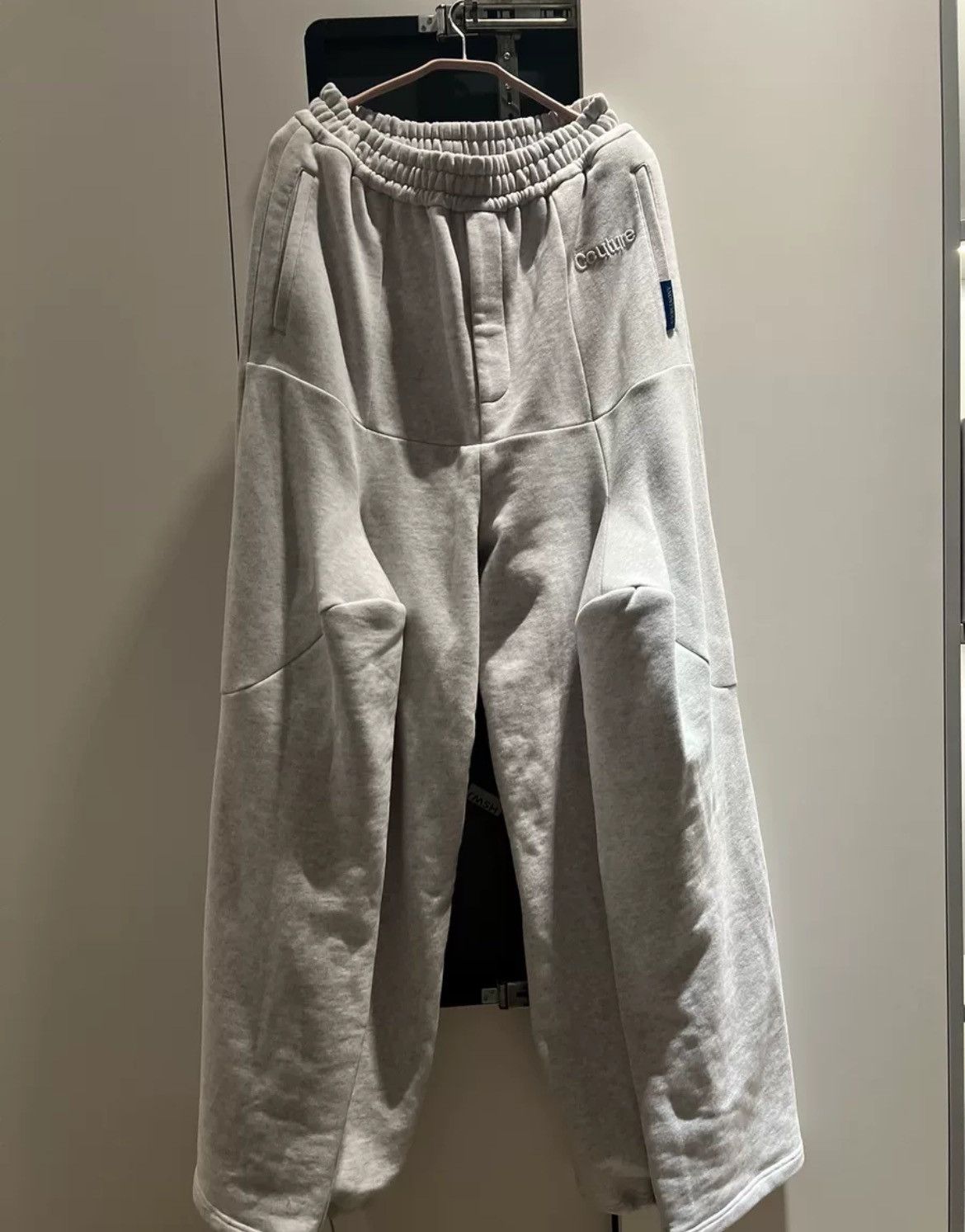 image of Anonymous Club Panel Sweat Pants in Grey, Men's (Size 30)
