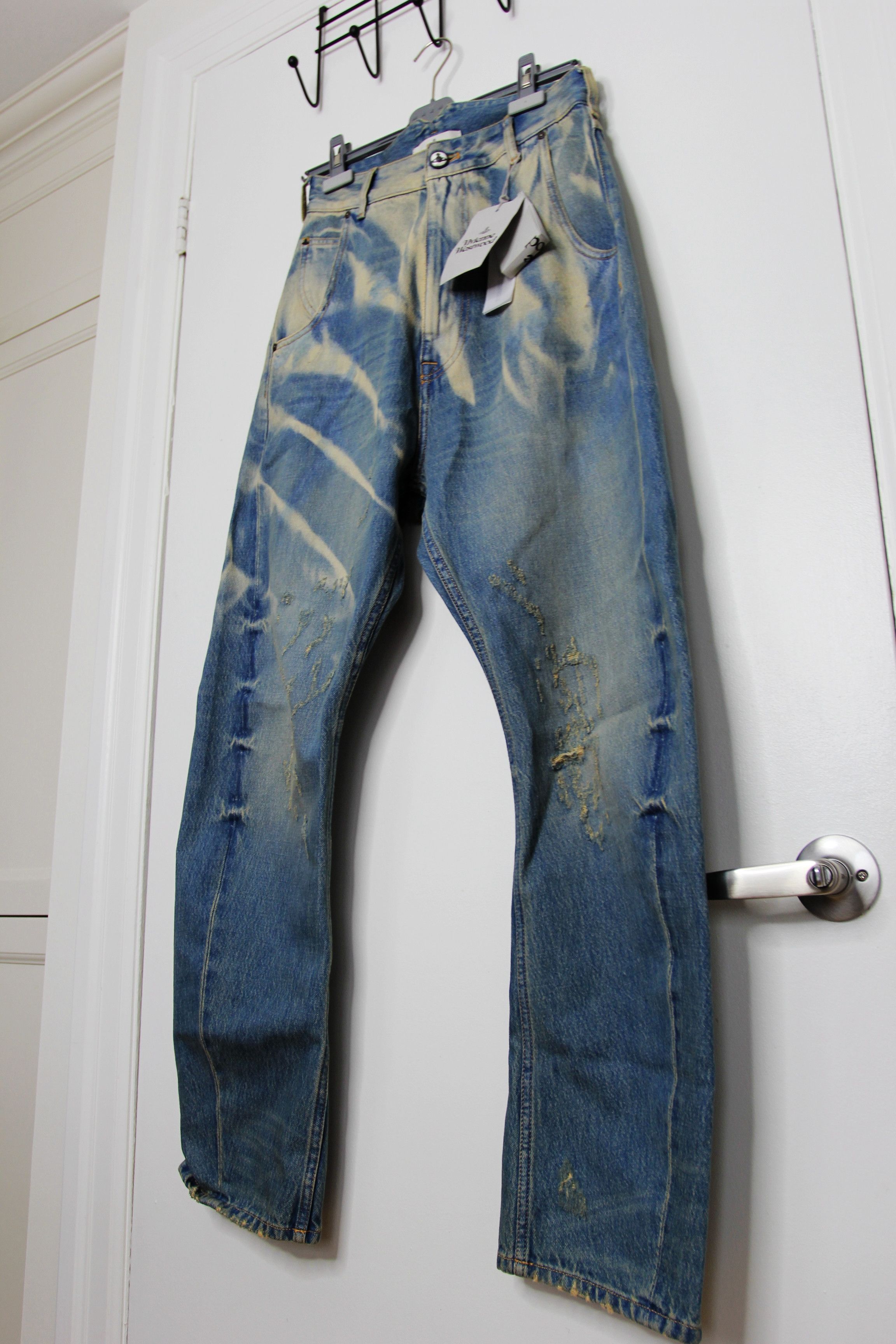 Vivienne Westwood BNWT AW25 VIVIENNE WESTWOOD BUCKLE BACK JEANS S Size US 30 / EU 46 - 5 Thumbnail