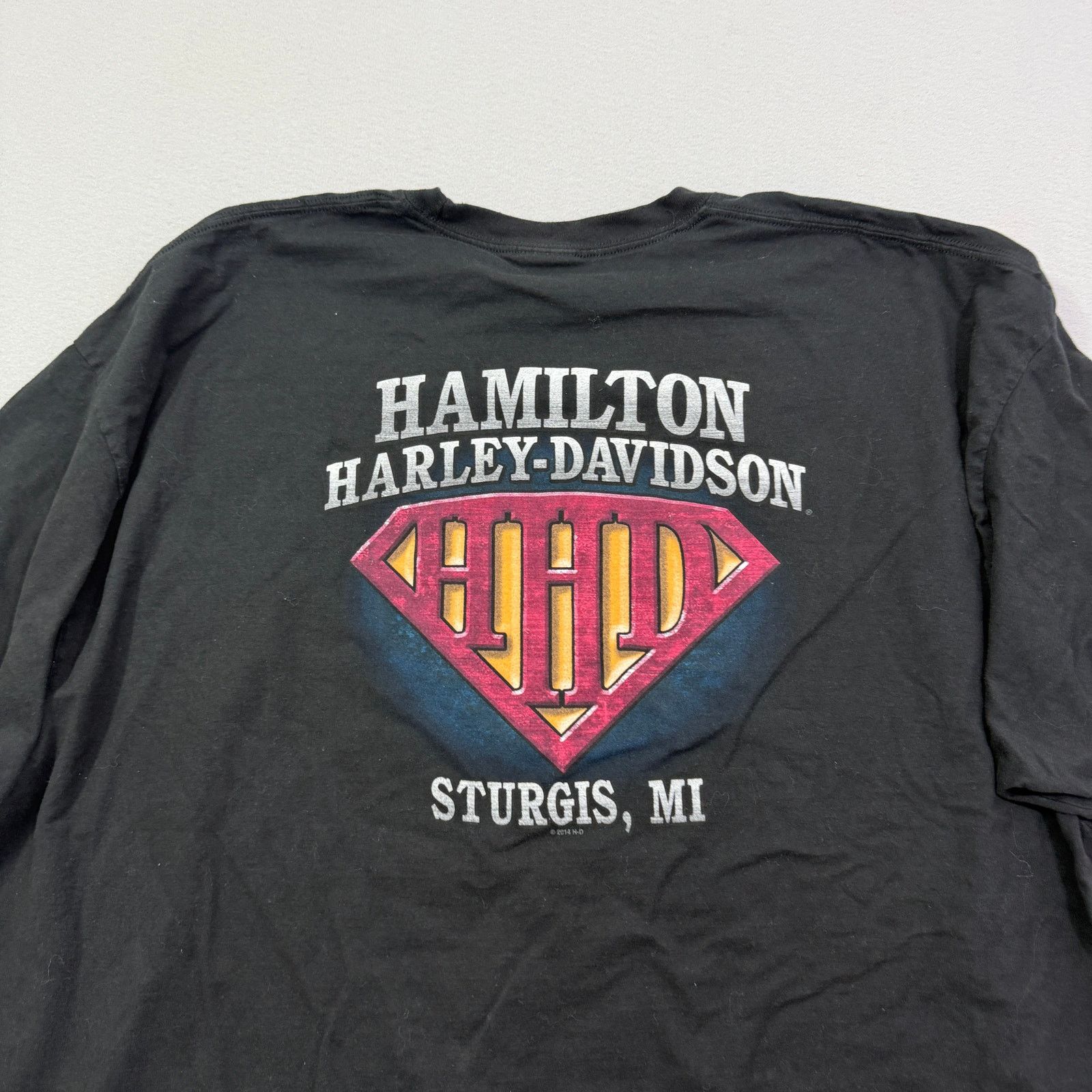 Harley Davidson Harley Davidson Shirt 4XL Black Hamilton Sturgis Michigan Size US XXL / EU 58 / 5 - 7 Thumbnail