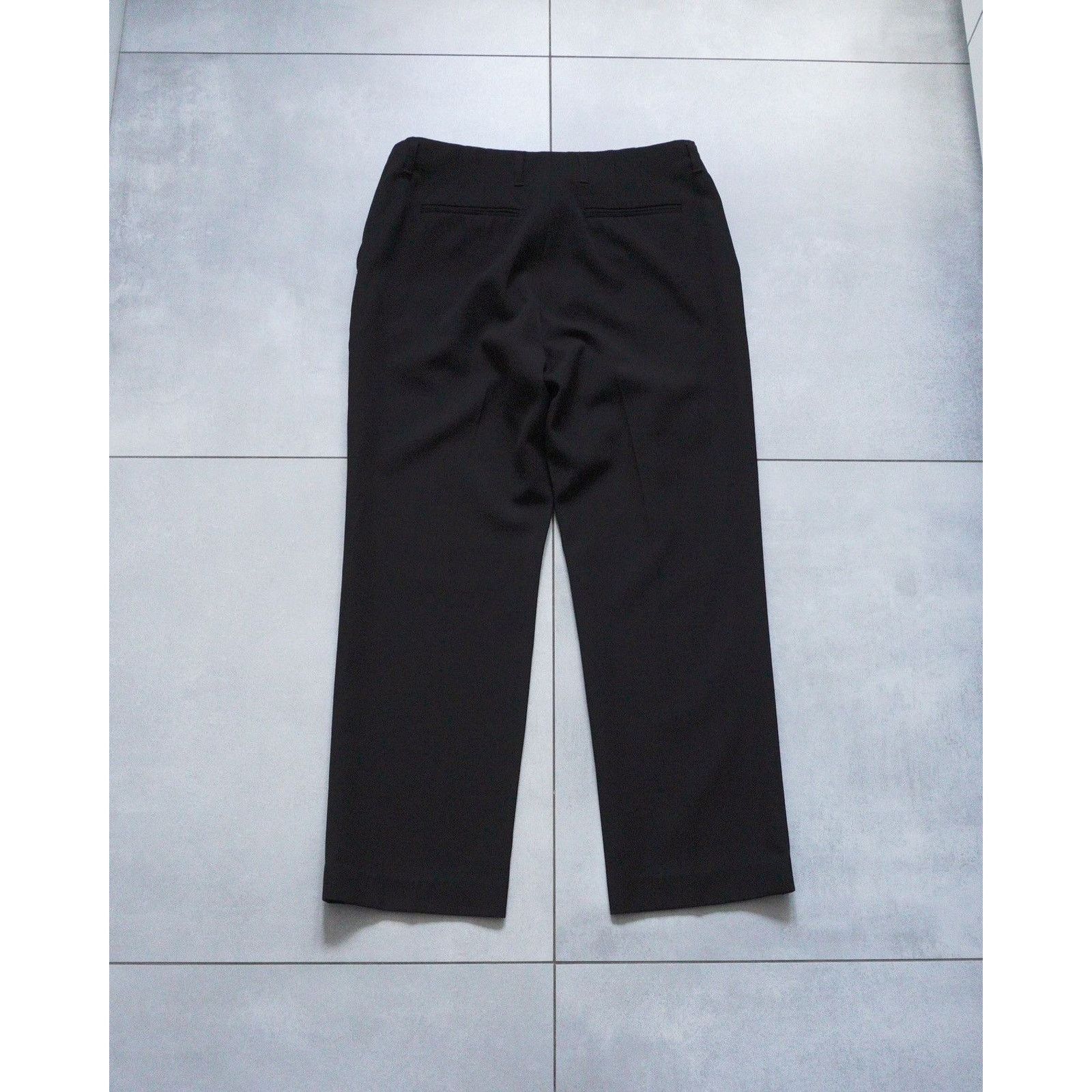 Dries Van Noten Dries van noten classic black wool trousers pants Size 30" / US 8 / IT 44 - 4 Thumbnail