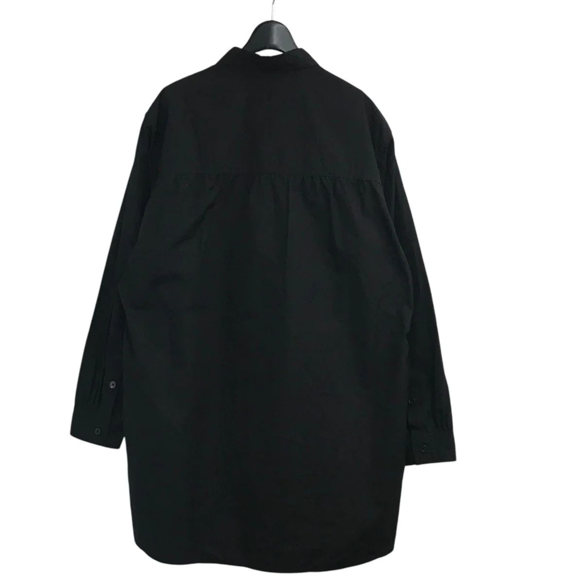 Yohji Yamamoto Yohji Yamamoto pour homme Chain-stitched shirt with scarf Size US M / EU 48-50 / 2 - 2 Thumbnail