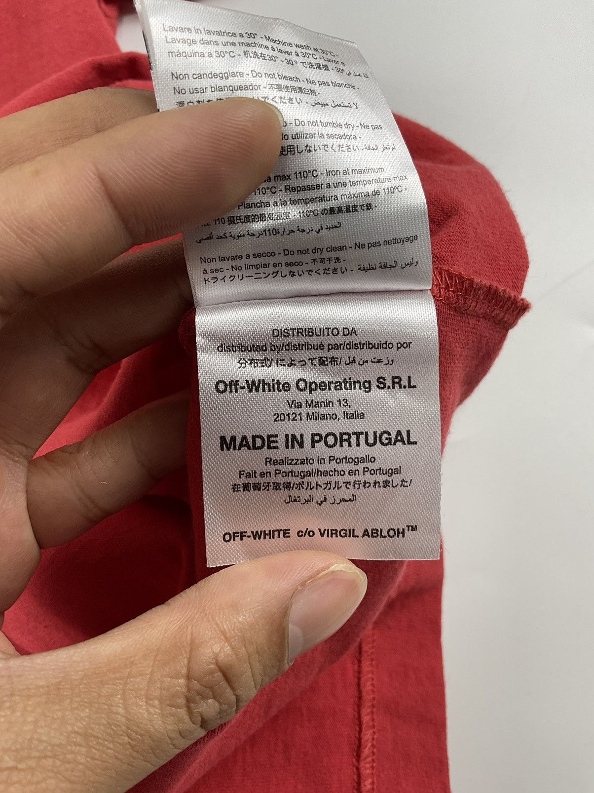 Off-White Off White Brushed Diagonal Oversized Shirt Size US S / EU 44-46 / 1 - 9 Thumbnail