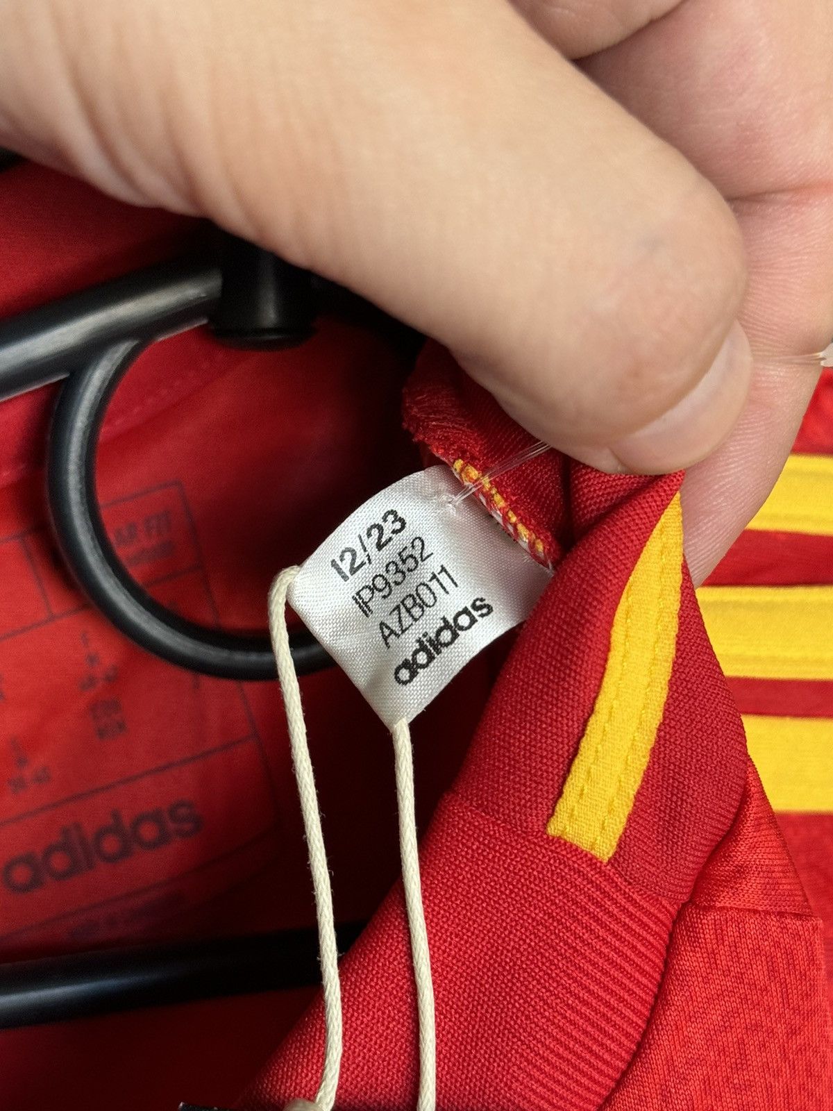 Adidas New Spain National Team 2024 Home Football Jersey T-Shirt Size M / US 6-8 / IT 42-44 - 8 Thumbnail