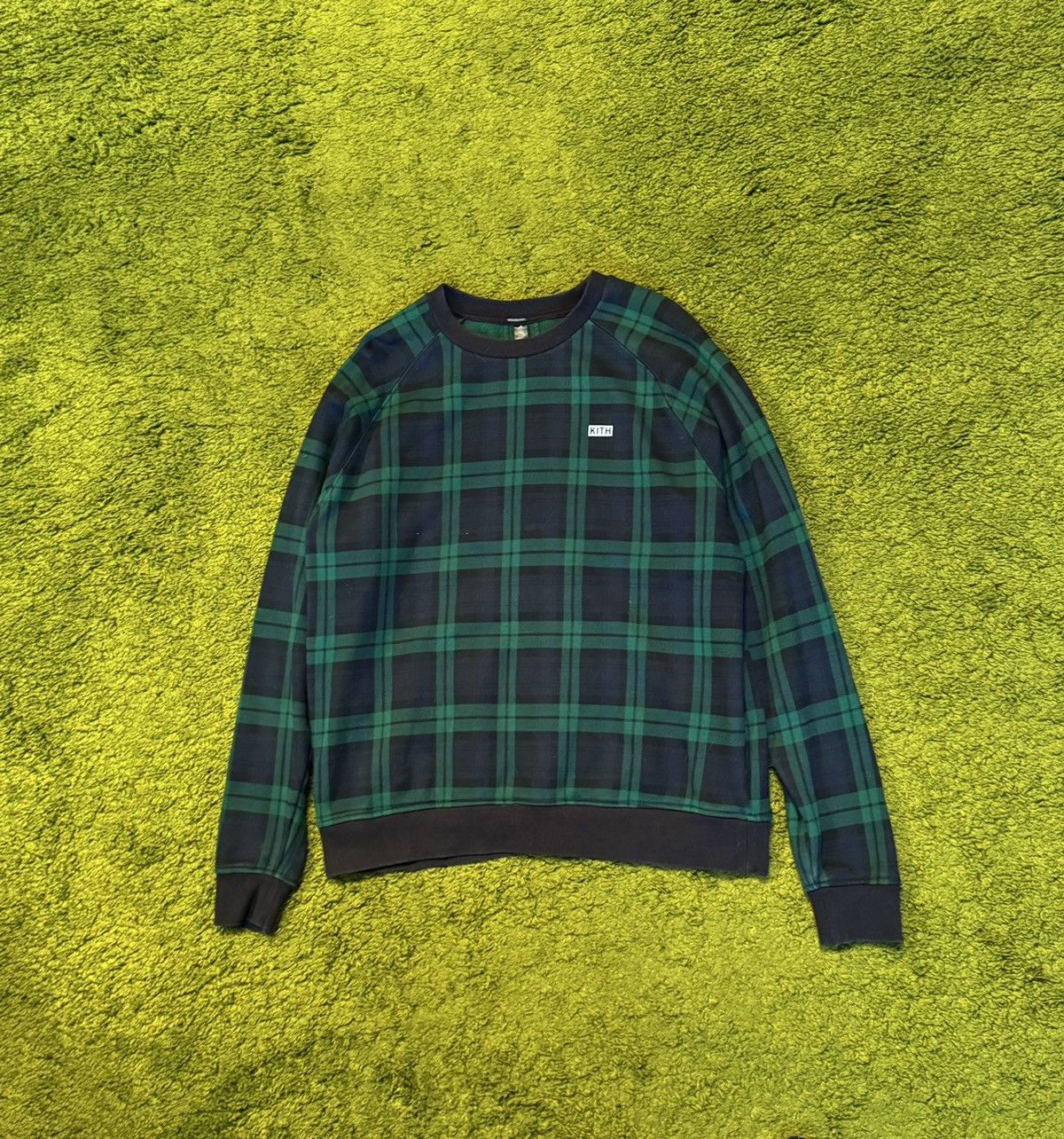 Adidas × Kith Kith x Adidas tartan checkered sweatshirt RARE Size US L / EU 52-54 / 3 - 1 Thumbnail