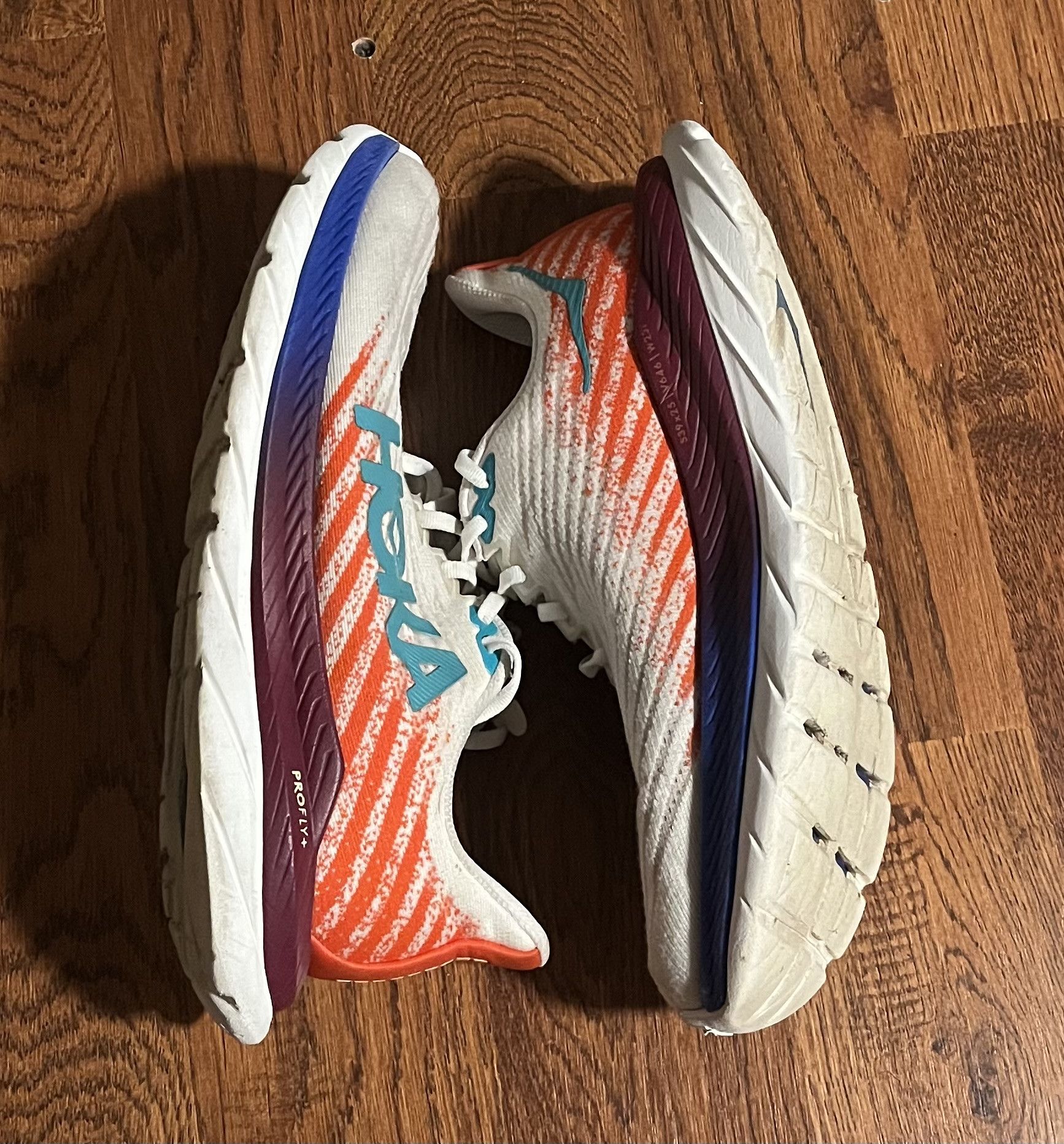 Hoka Hoka One One Mach 5 Wide Running Shoes Size US 8.5 / EU 41-42 - 2 Thumbnail