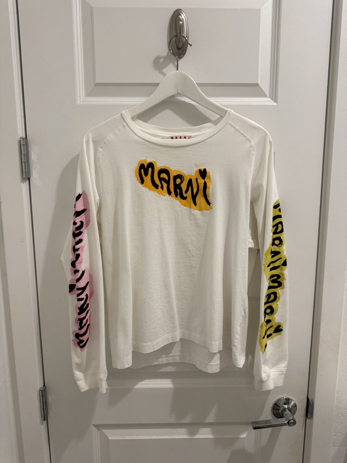 Marni Marni Long Sleeve Tee Size US M / EU 48-50 / 2 - 1 Thumbnail