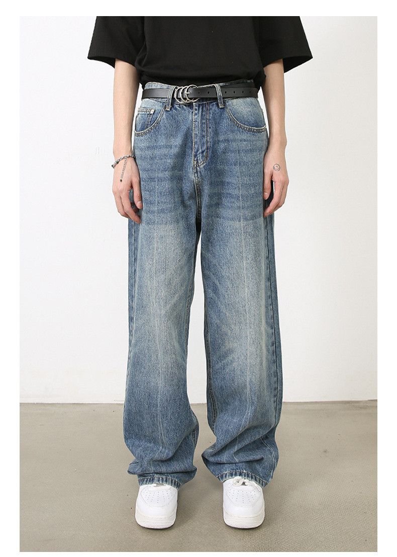 Japanese Brand Washed vintage American straight casual jeans y2k Size US 34 / EU 50 - 1 Thumbnail