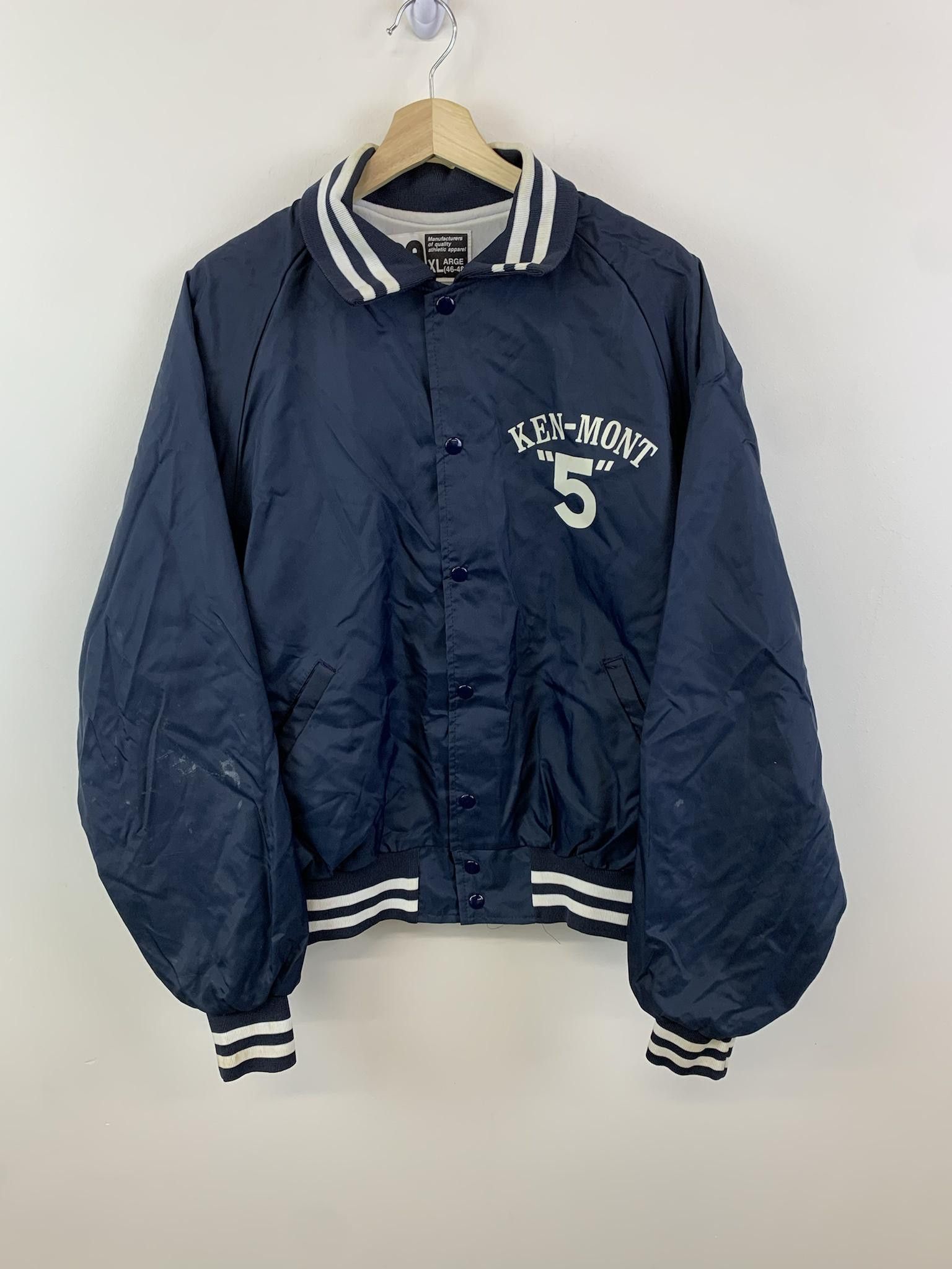 Vintage Vintage Ken-Mont 1990s Button Up Light Spirng Jacket Size US XL / EU 56 / 4 - 1 Thumbnail