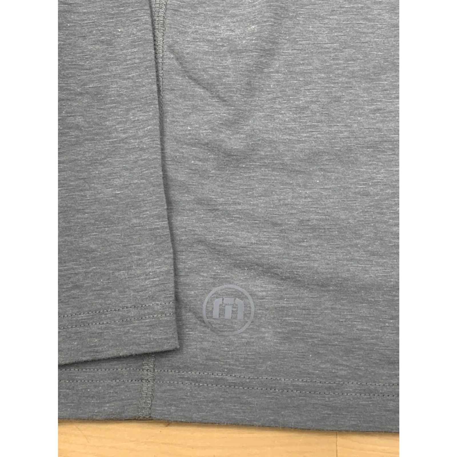 TravisMathew Travis Mathew 1/4 Zip Pullover Sweater L Gray Golf Lightweight Stretch #5895 Size US L / EU 52-54 / 3 - 4 Thumbnail
