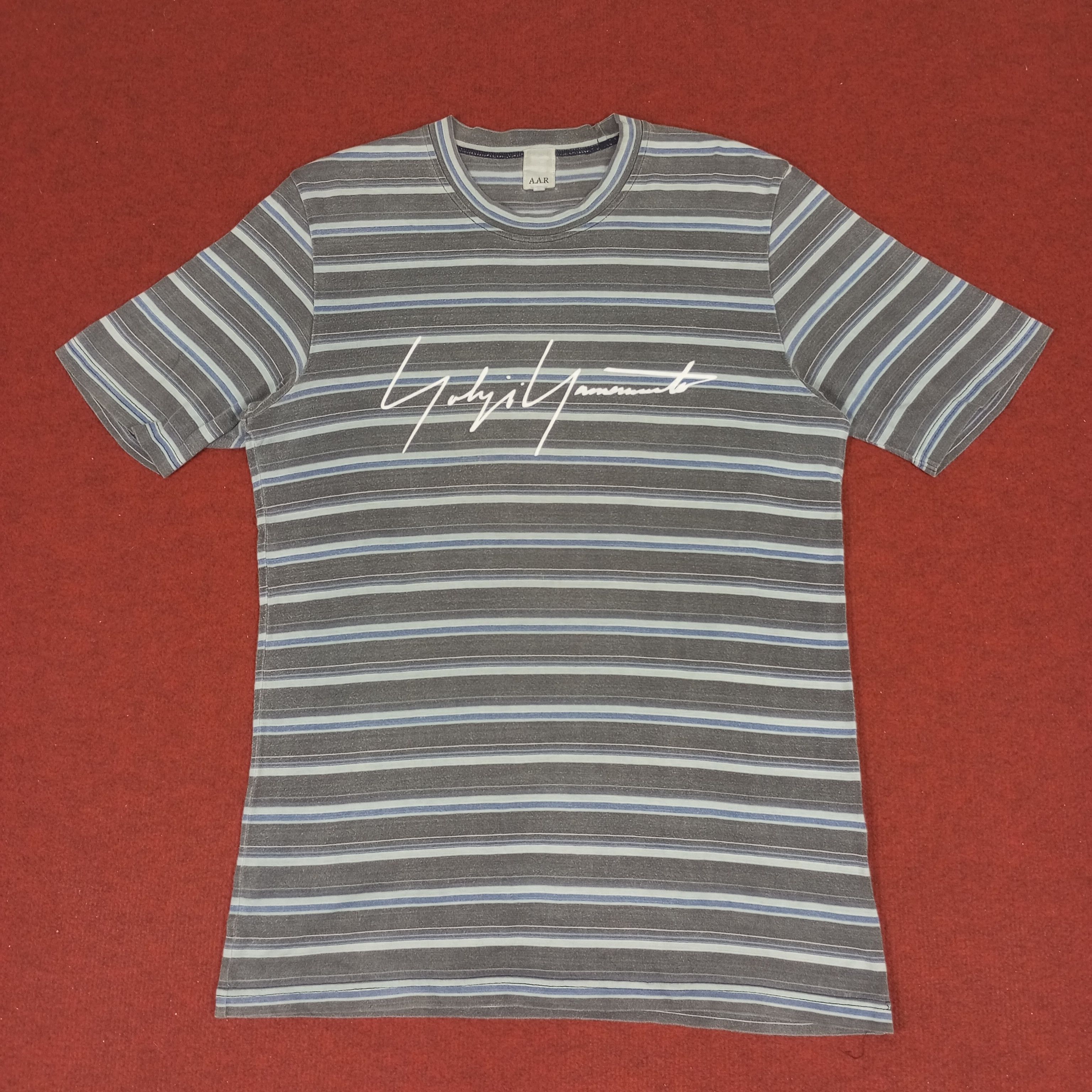 Designer × Vintage × Yohji Yamamoto AAR Japanese Designer Brand Yohji Yamamoto Custom Tshirt Size US L / EU 52-54 / 3 - 1 Thumbnail