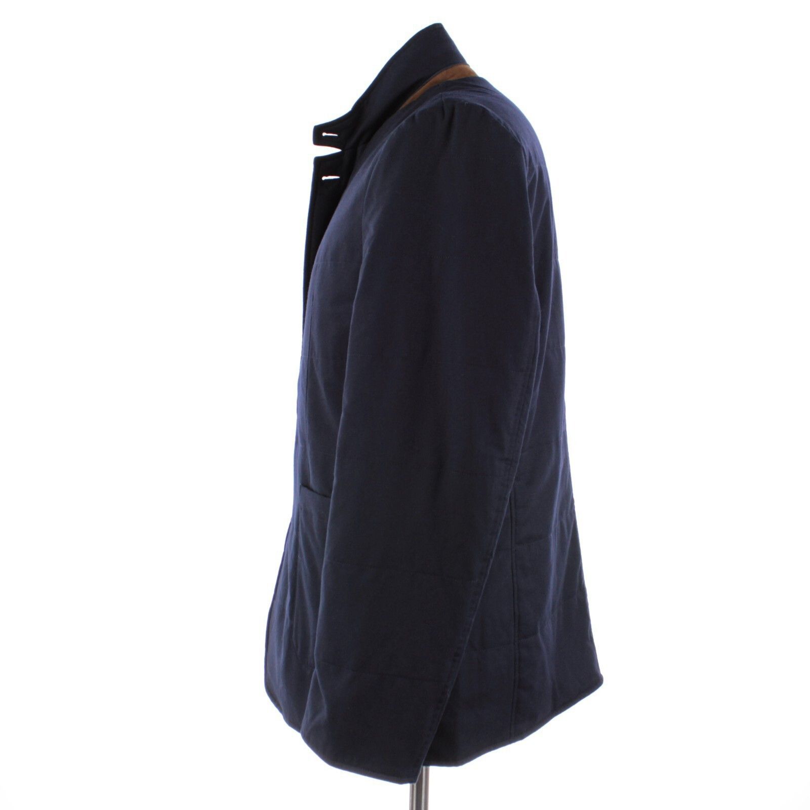 Zanella Zanella Coat Size L US In Blue Wool Size US L / EU 52-54 / 3 - 4 Thumbnail
