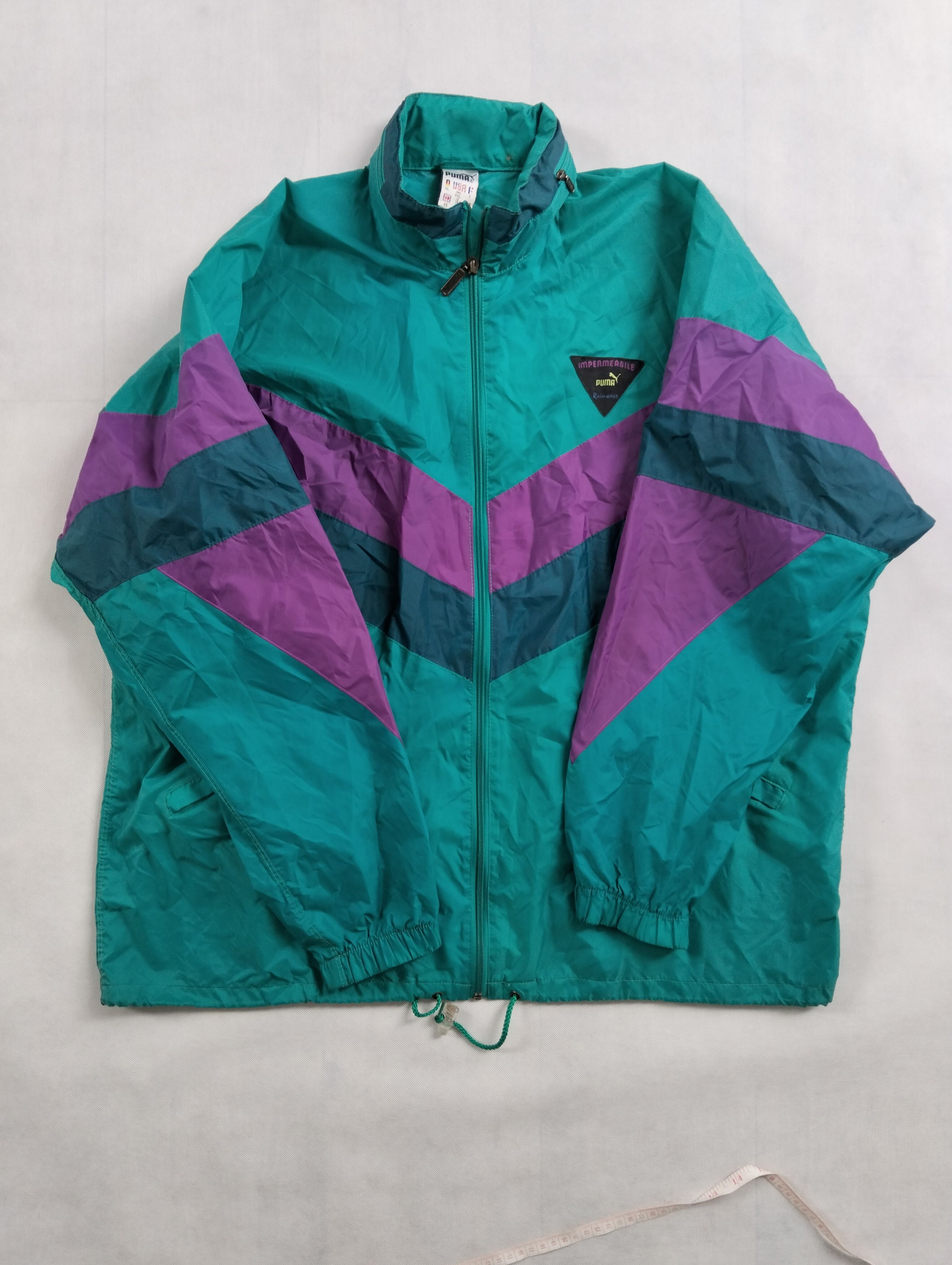 Puma Puma vintage jacket raincoat ortalion Size US XXL / EU 58 / 5 - 1 Thumbnail