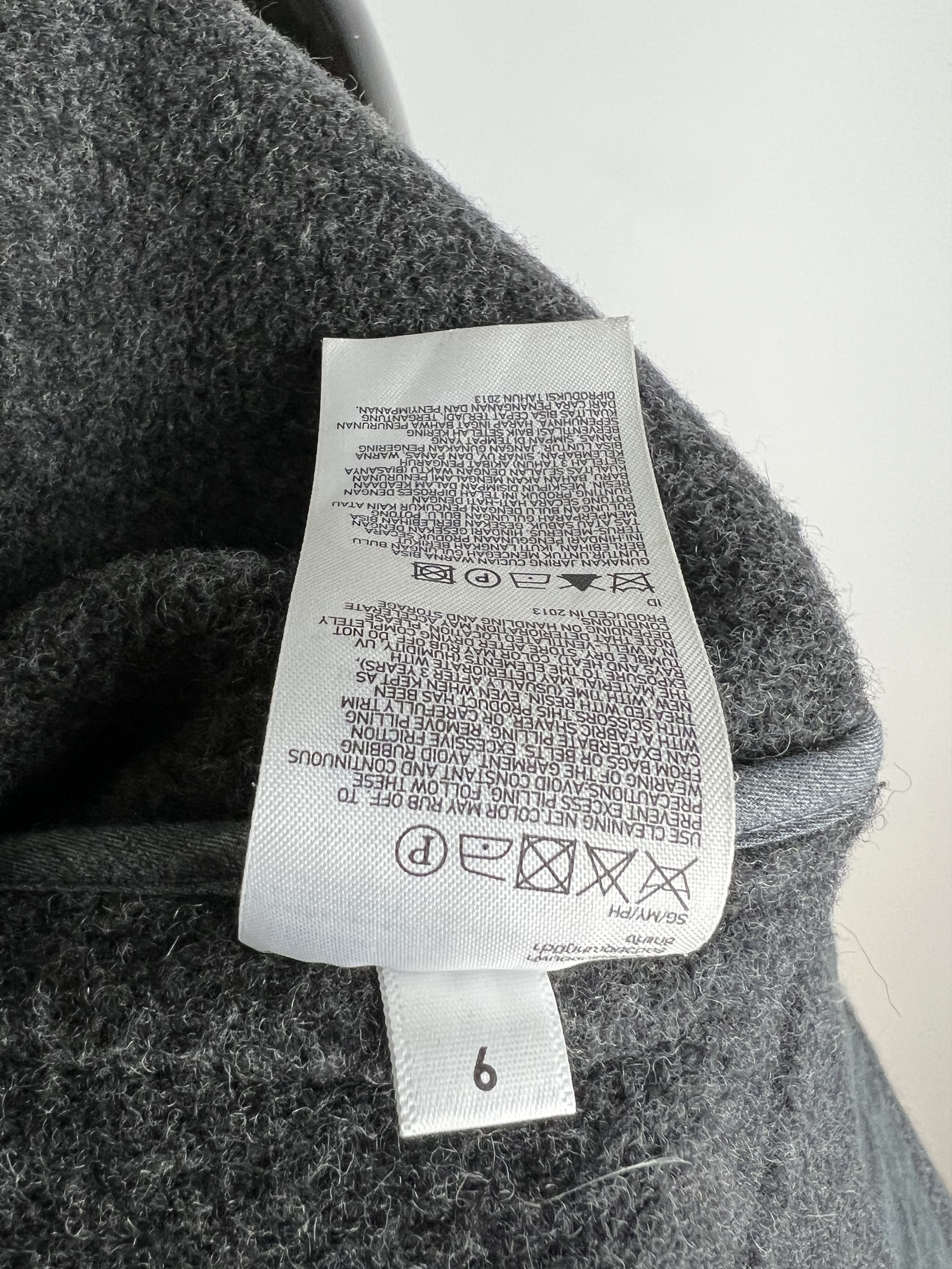 Japanese Brand Uniqlo Men's Wool Duffle Coat Gray Size S Size US S / EU 44-46 / 1 - 14 Thumbnail