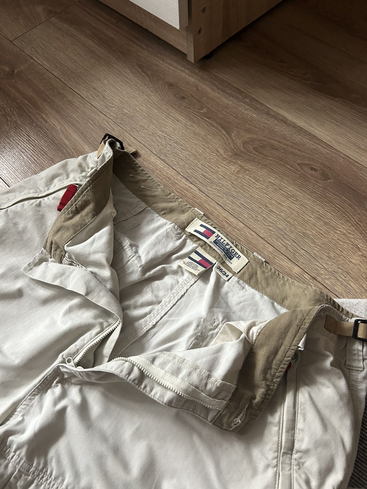 Japanese Brand × Tommy Jeans × Vintage Vintage Tommy Jeans parachute pants mens japanese style Size US 34 / EU 50 - 6 Thumbnail