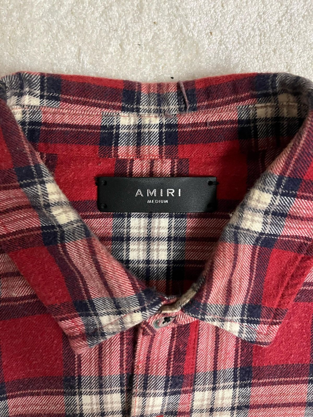 Amiri 💠Amiri💠 FLANEL RED 2016 (M) Size US M / EU 48-50 / 2 - 3 Thumbnail