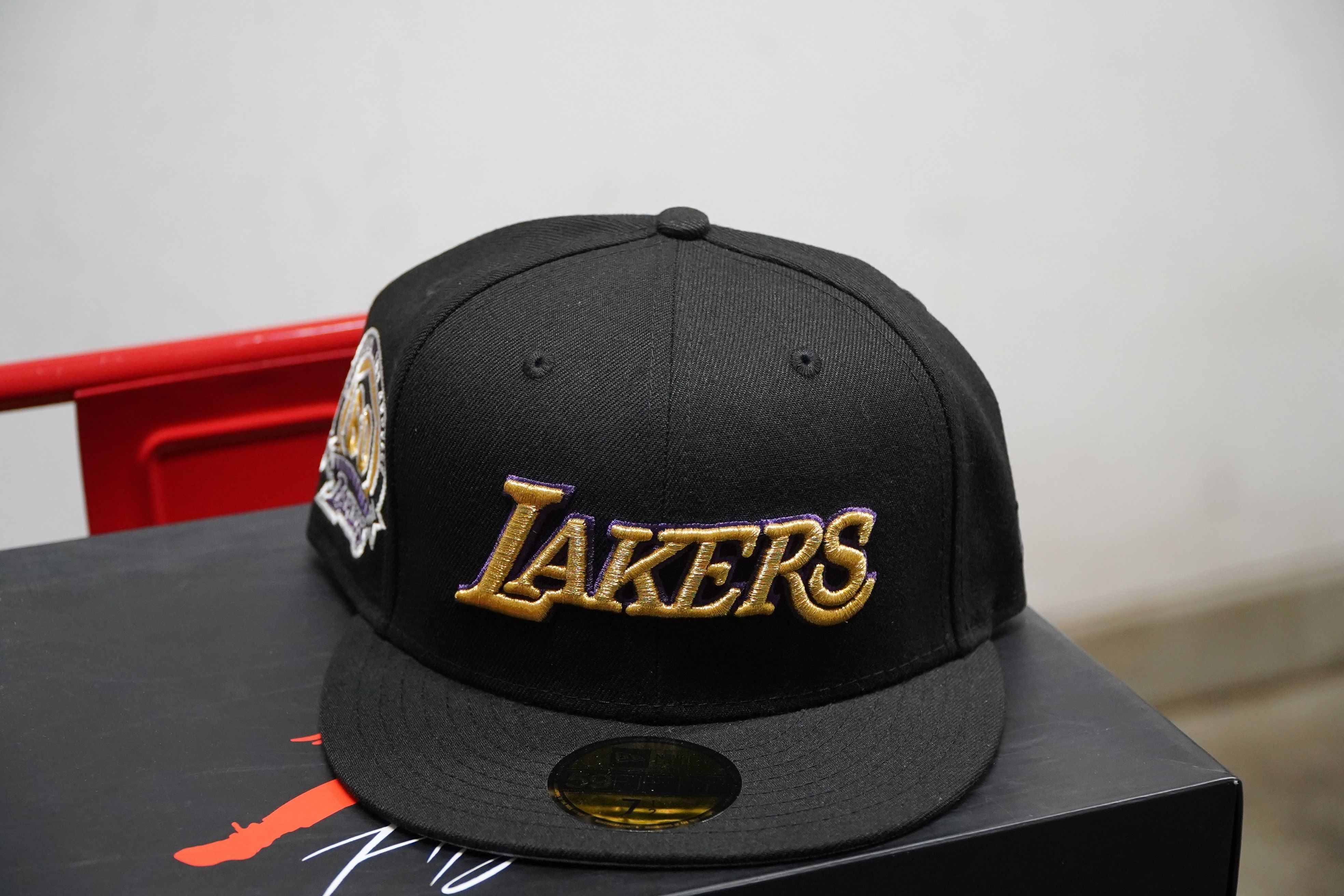 New Era Los Angeles Lakers New Era - 7 1/2 Size ONE SIZE - 1 Thumbnail