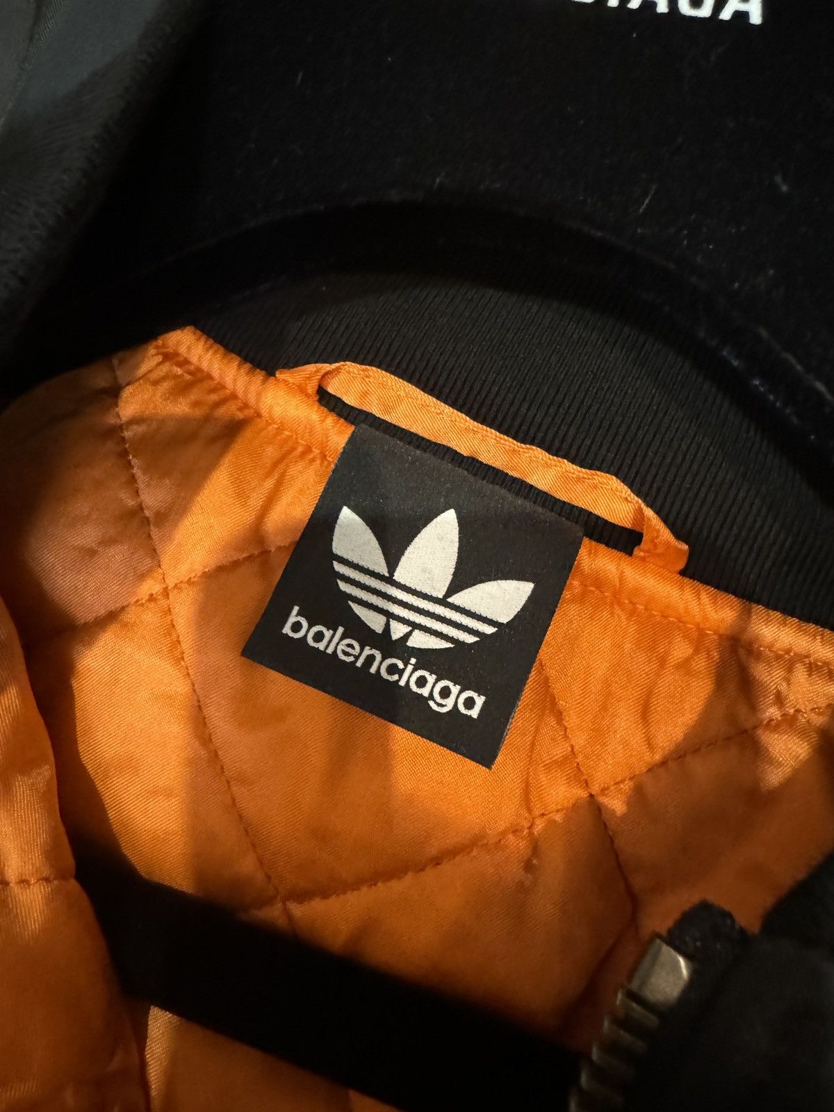 Balenciaga Balenciaga Adidas Black oversized bomber Sz.46 Size US S / EU 44-46 / 1 - 8 Thumbnail