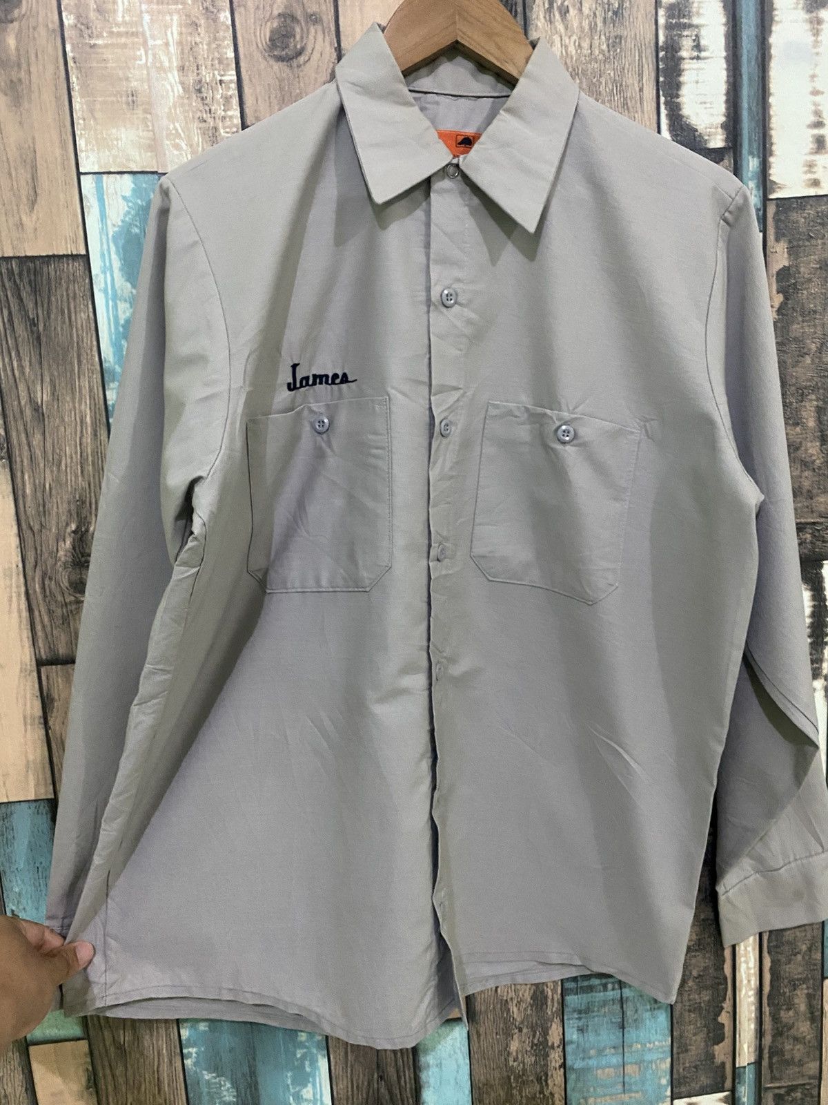 Red Kap × Vintage Vintage Red Kap Shirt Size US L / EU 52-54 / 3 - 2 Thumbnail