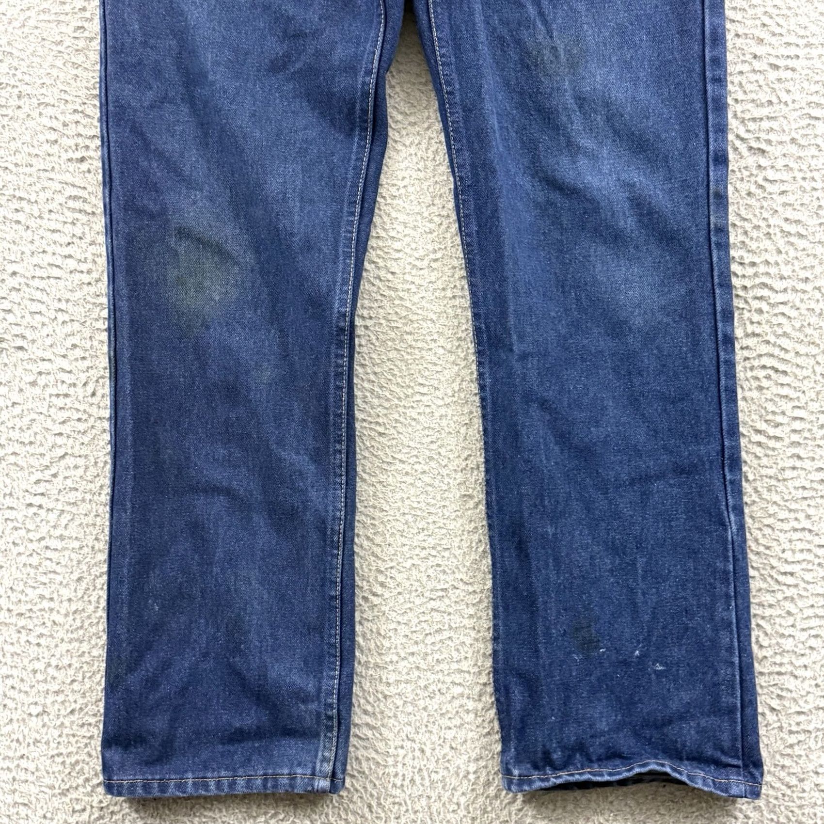 Levi's VINTAGE Levi's Jeans 34x31 Blue 20508 5-Pocket Zip Denim Straight Men’s Retro 80s Preppy United States Men Size US 34 / EU 50 - 2 Thumbnail