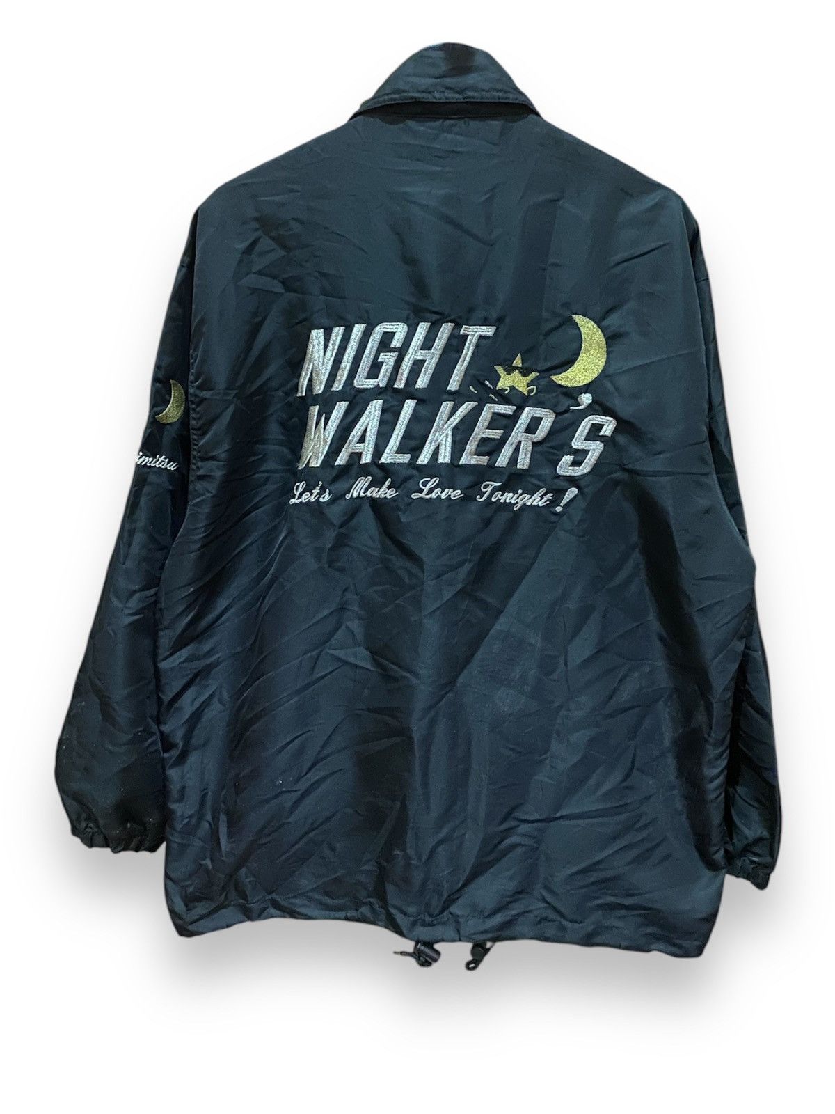 Vintage VINTAGE 90S NIGHT WALKER MOVIE PROMO WINDBREAKER JACKET Size US M / EU 48-50 / 2 - 1 Thumbnail