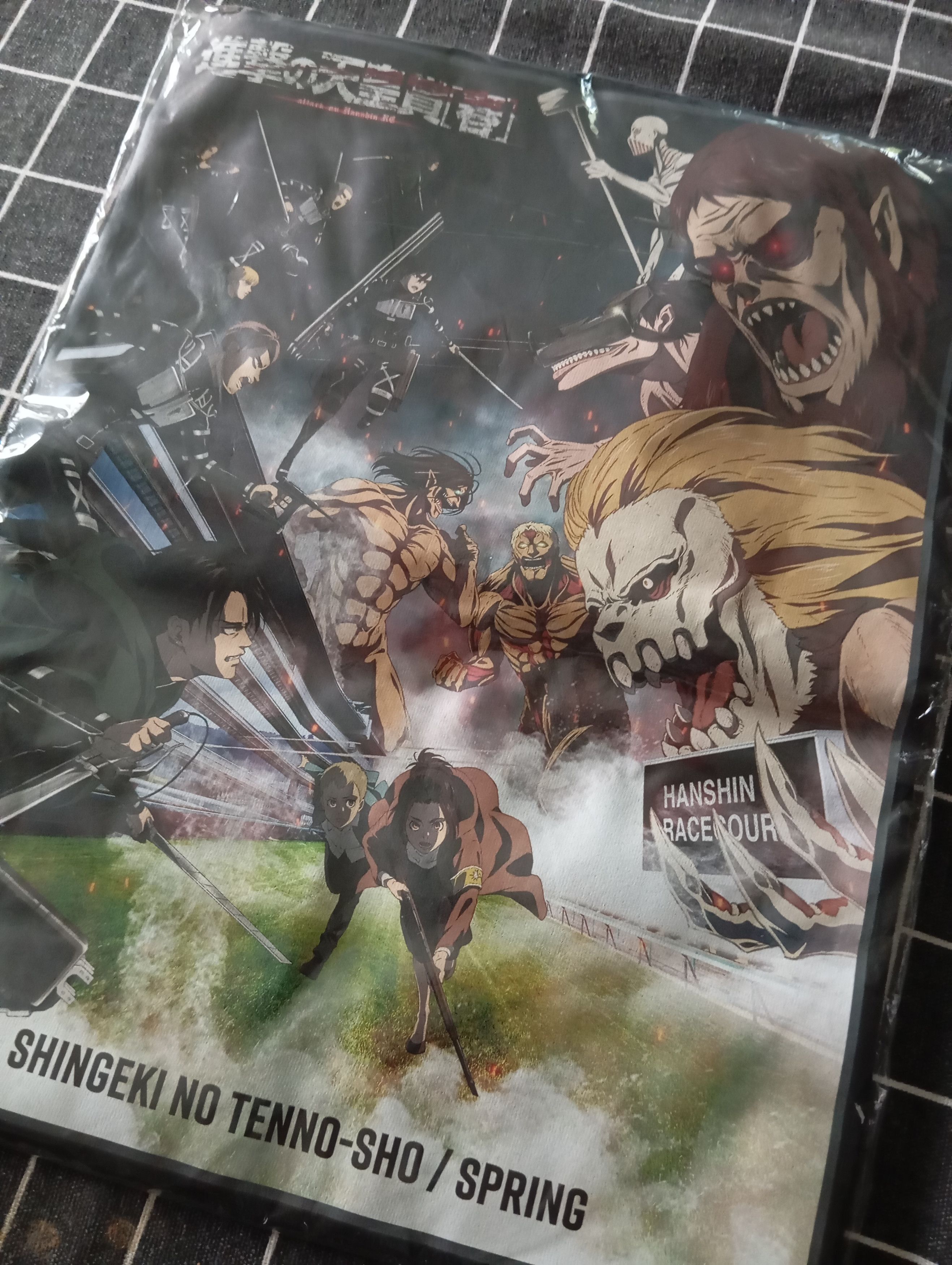 Japanese Brand Attack On Titan 💥 Anime Tshirt Promo Size US L / EU 52-54 / 3 - 1 Thumbnail