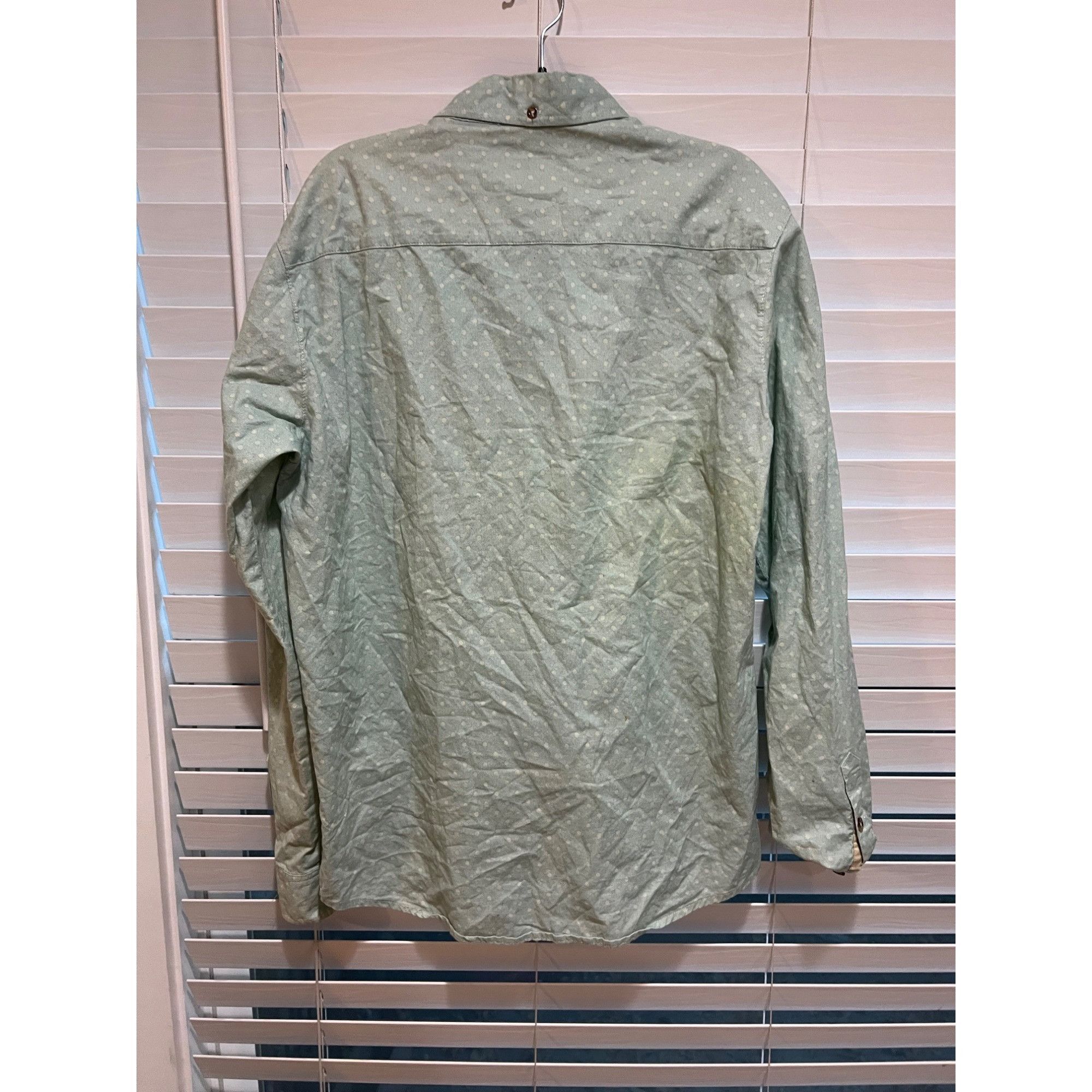 Jiberish Jiberish Polka Dot Button Up - size L Size US L / EU 52-54 / 3 - 4 Thumbnail