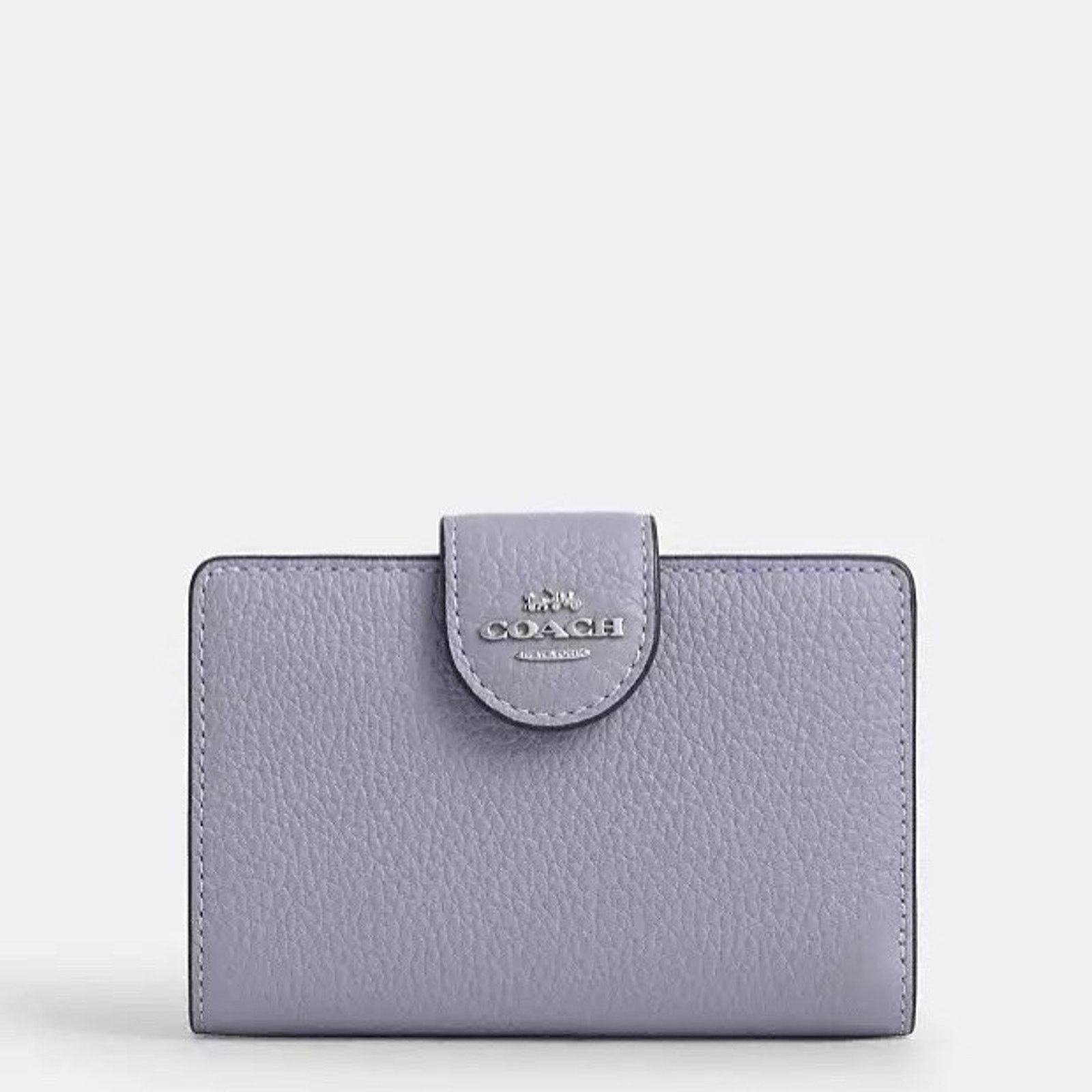 Coach NWT Coach Medium Corner Zip Wallet CBO41 Mist Light Purple Size ONE SIZE - 5 Thumbnail