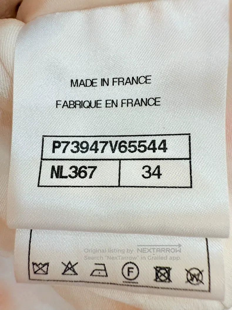 Chanel Chanel 23c pink and white plaid coat Size XXS / US 00 / IT 34 - 5 Thumbnail