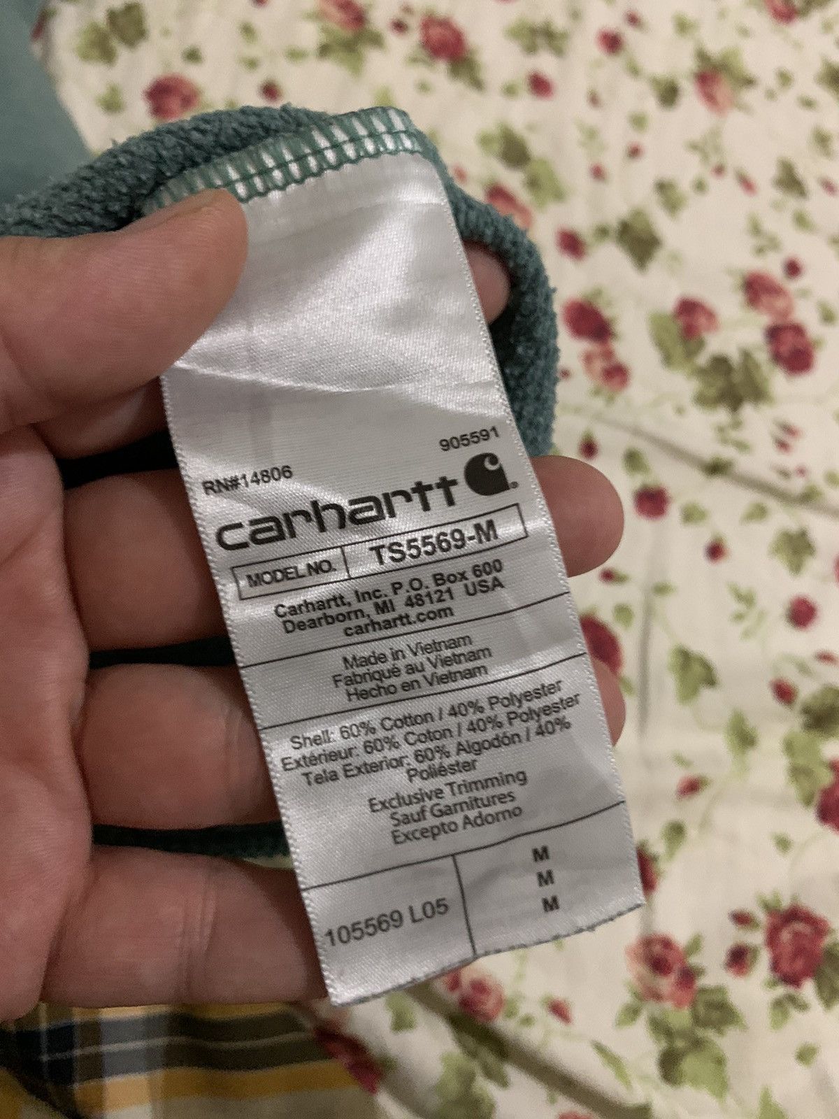 Carhartt Carhartt Force Sun Faded Hoodie Medium Size US M / EU 48-50 / 2 - 16 Thumbnail