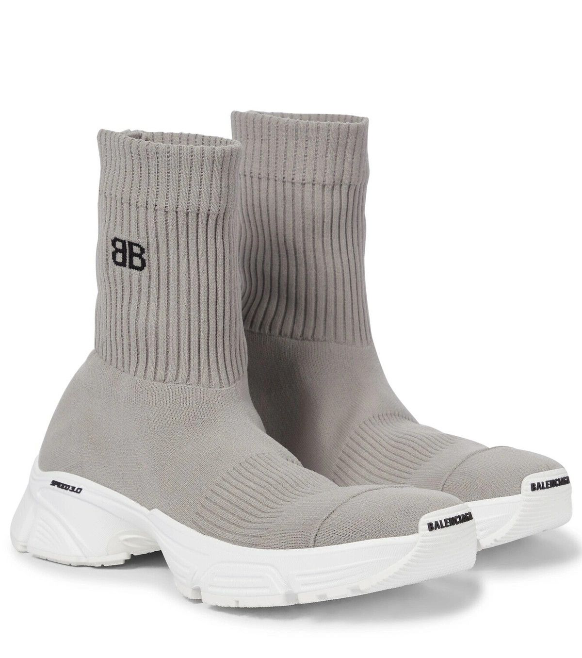 Balenciaga o1y0625 Hi-Top Sneakers in Gray Size US 9 / IT 39 - 1 Thumbnail