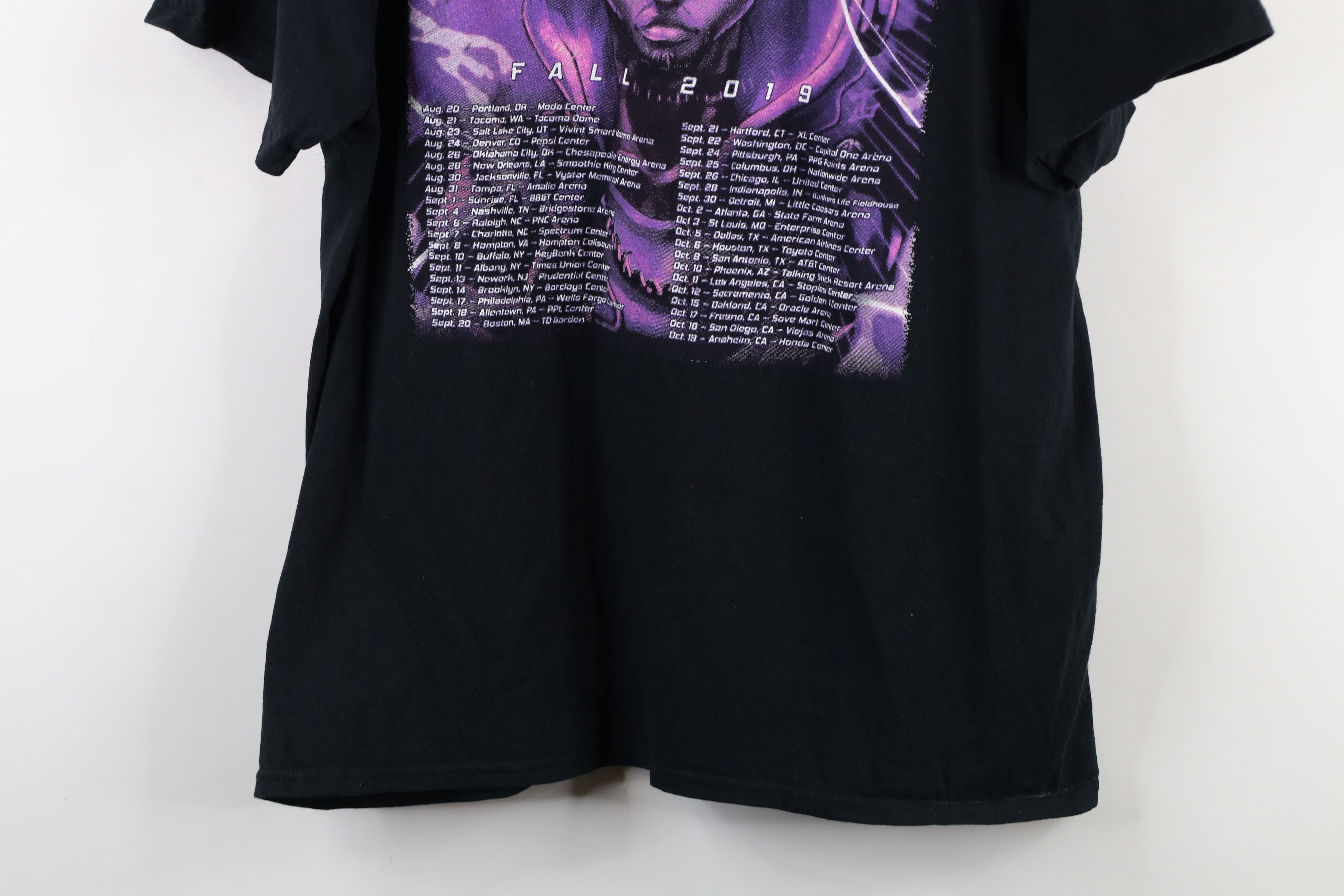 Vintage Indigoat Tour Chris Brown Band Hip Hop Rap T-Shirt Size US XL / EU 56 / 4 - 14 Thumbnail