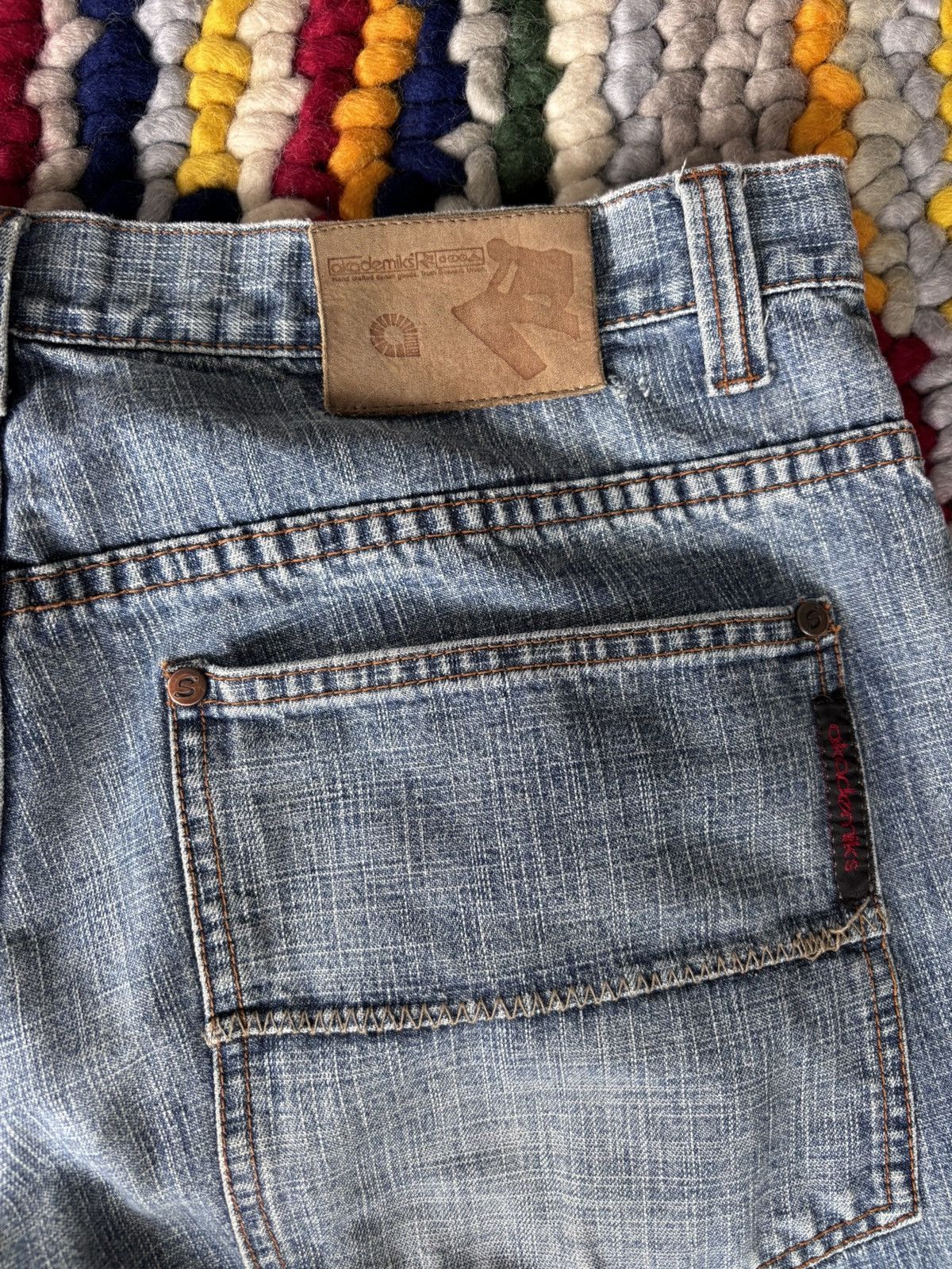 Akademiks Vintage Akademiks Baggy Stitched Up Jeans Size US 34 / EU 50 - 6 Thumbnail