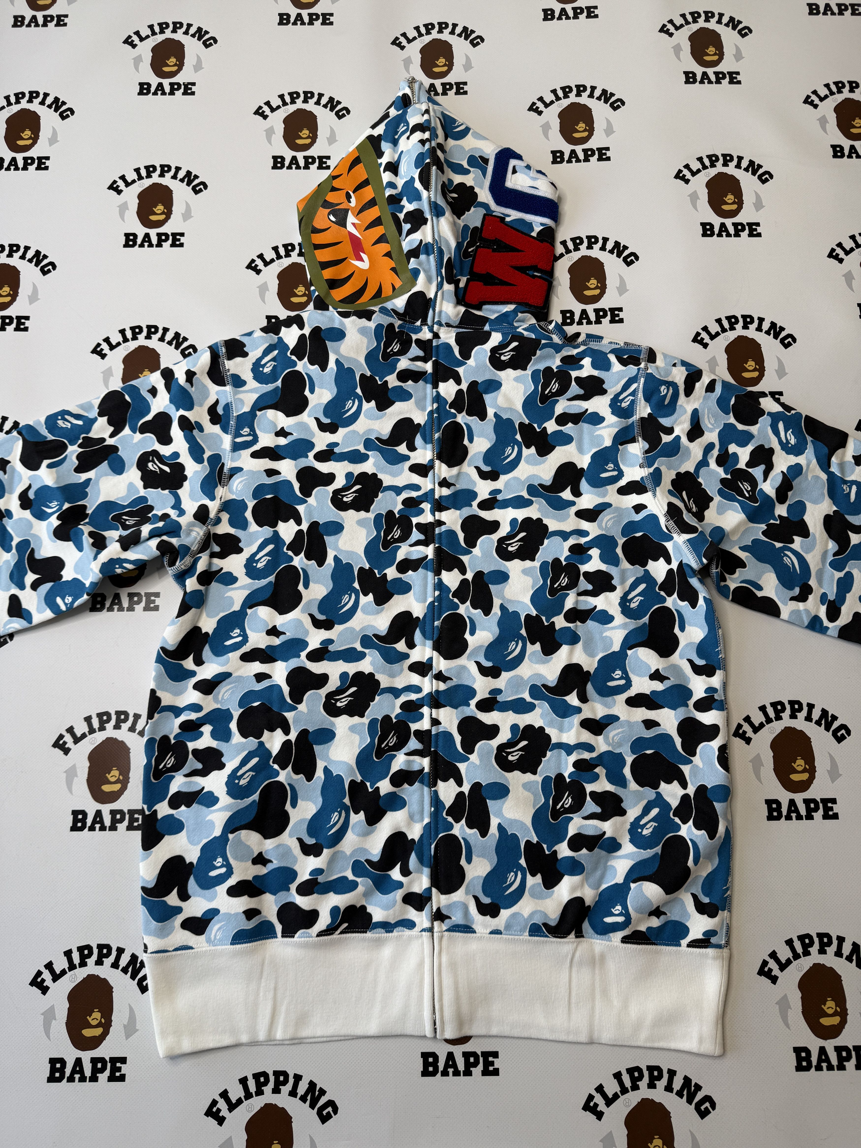 Bape BAPE SHENYANG SEPARATE SHARK FULL ZIP HOODIE Size US M / EU 48-50 / 2 - 8 Thumbnail
