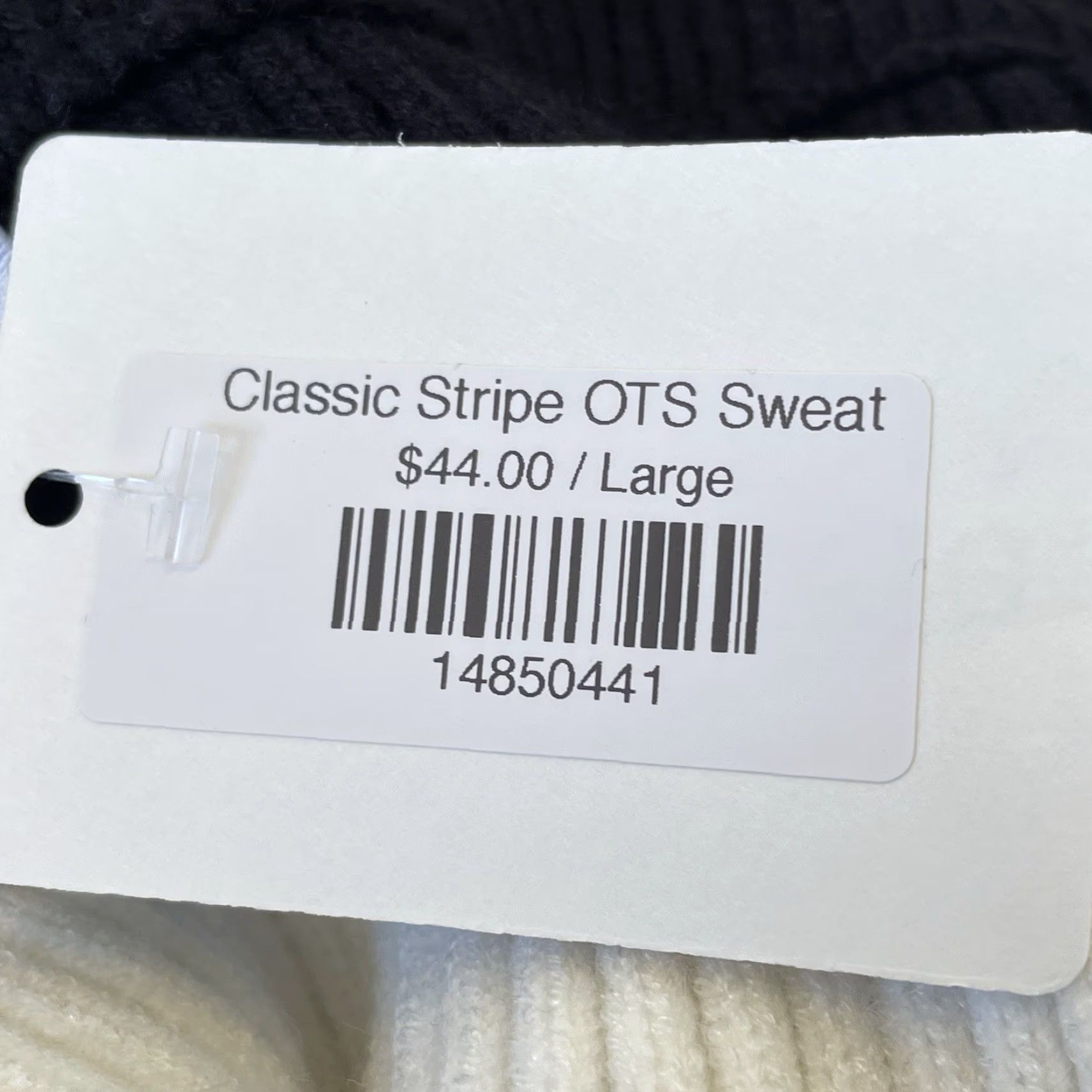 Bell Le Lis Classic Stripe Off the Shoulder Sweater Womens Large Long Bell Sleeve Multicolor Size L / US 10 / IT 46 - 6 Thumbnail
