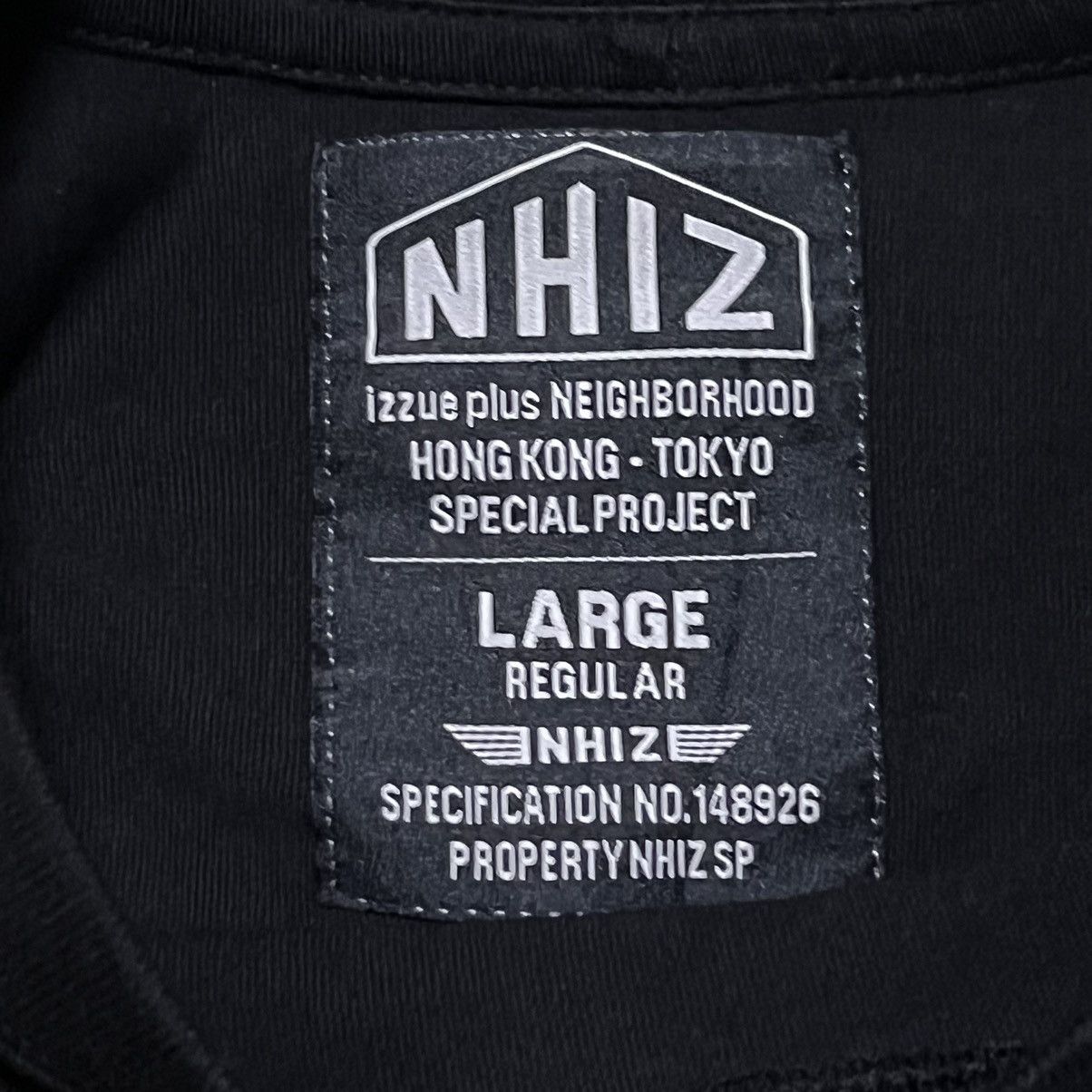 Neighborhood Neighbourhood Big Logo T Shirt Size US L / EU 52-54 / 3 - 6 Thumbnail