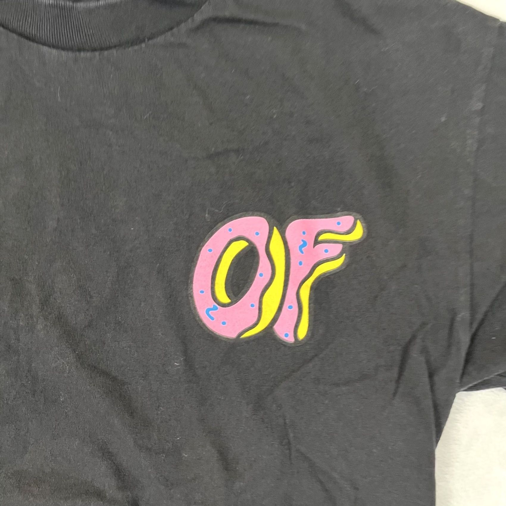 Odd Future Odd Future Donut T-Shirt Mens Medium Black Graphic Logo Hip Hop Tee Size US M / EU 48-50 / 2 - 2 Thumbnail