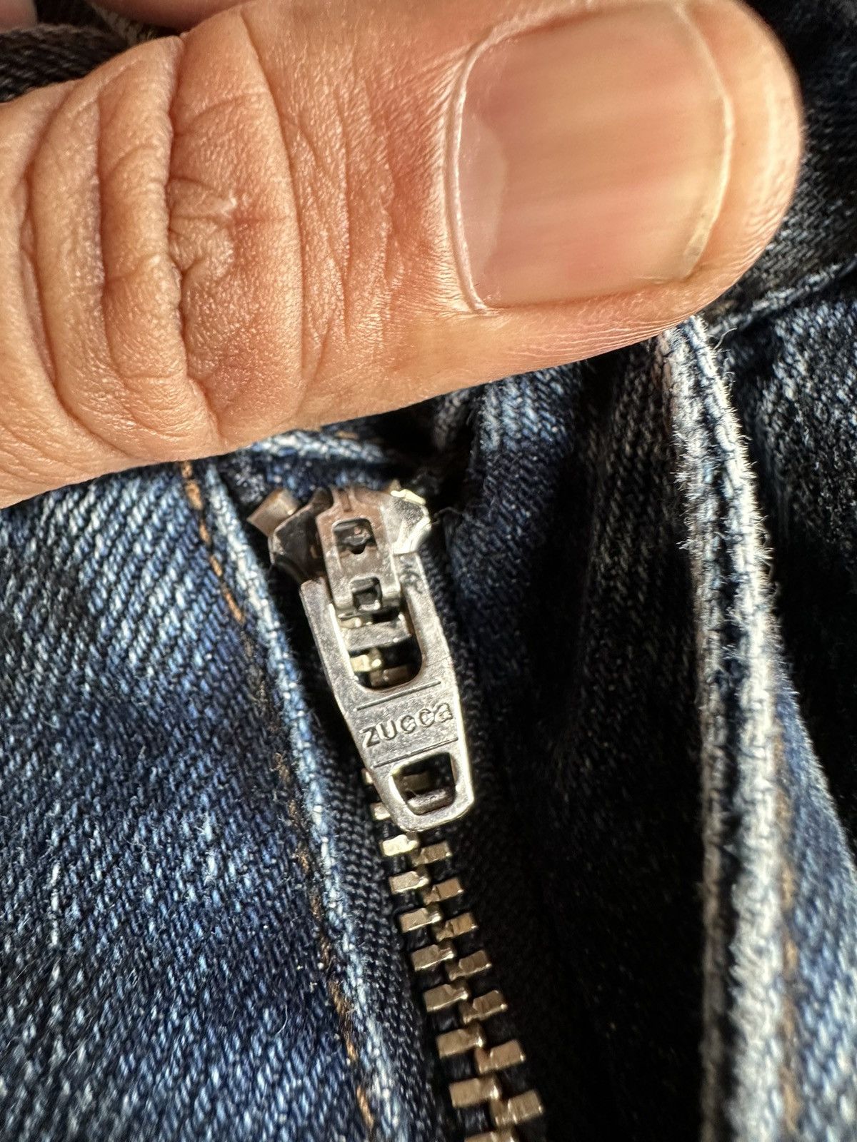 Issey Miyake 90s Cabane De Zucca Issey Miyake Vintage Denim W32 D486 Size US 32 / EU 48 - 12 Thumbnail