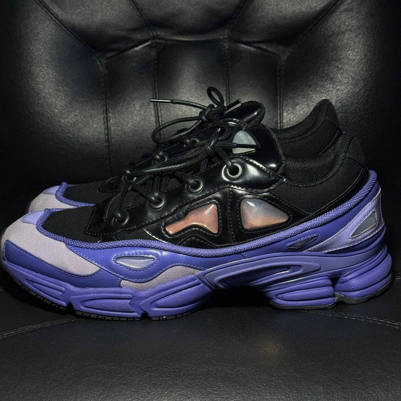 Adidas × Raf Simons 11,5us Adidas Raf Simons Ozweego Purple Sneakers Size US 11.5 / EU 44-45 - 3 Thumbnail
