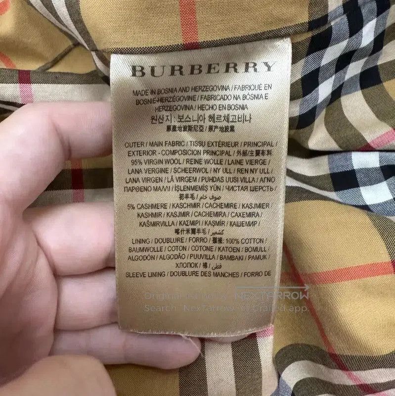 Burberry Burberry Women's Pink Wool Coat. Size XS / US 0-2 / IT 36-38 - 4 Thumbnail