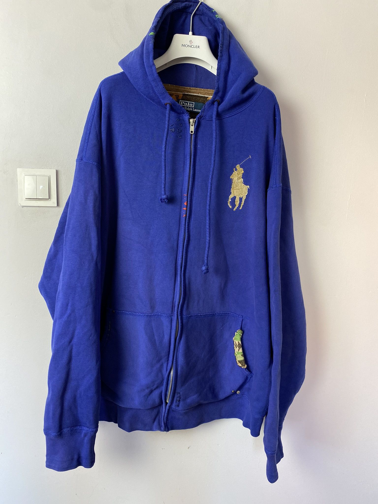 Polo Ralph Lauren Polo Ralph Lauren vintage big pony zip-up hoodie Size US XXL / EU 58 / 5 - 1 Thumbnail