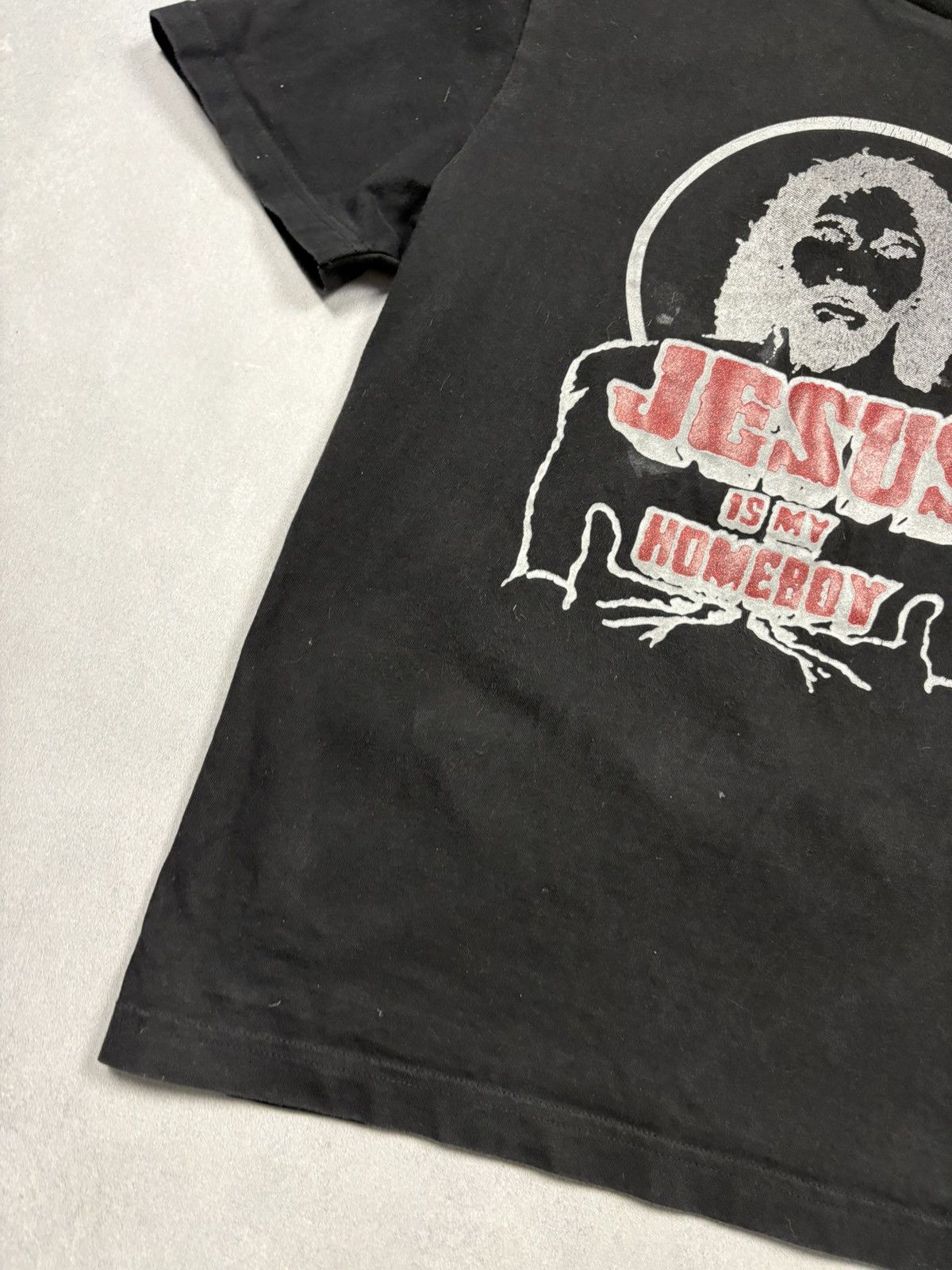 Vintage Vintage “Jesus Is My Homeboy” Tee Jesus Christ Y2K 2000s Size US M / EU 48-50 / 2 - 5 Thumbnail
