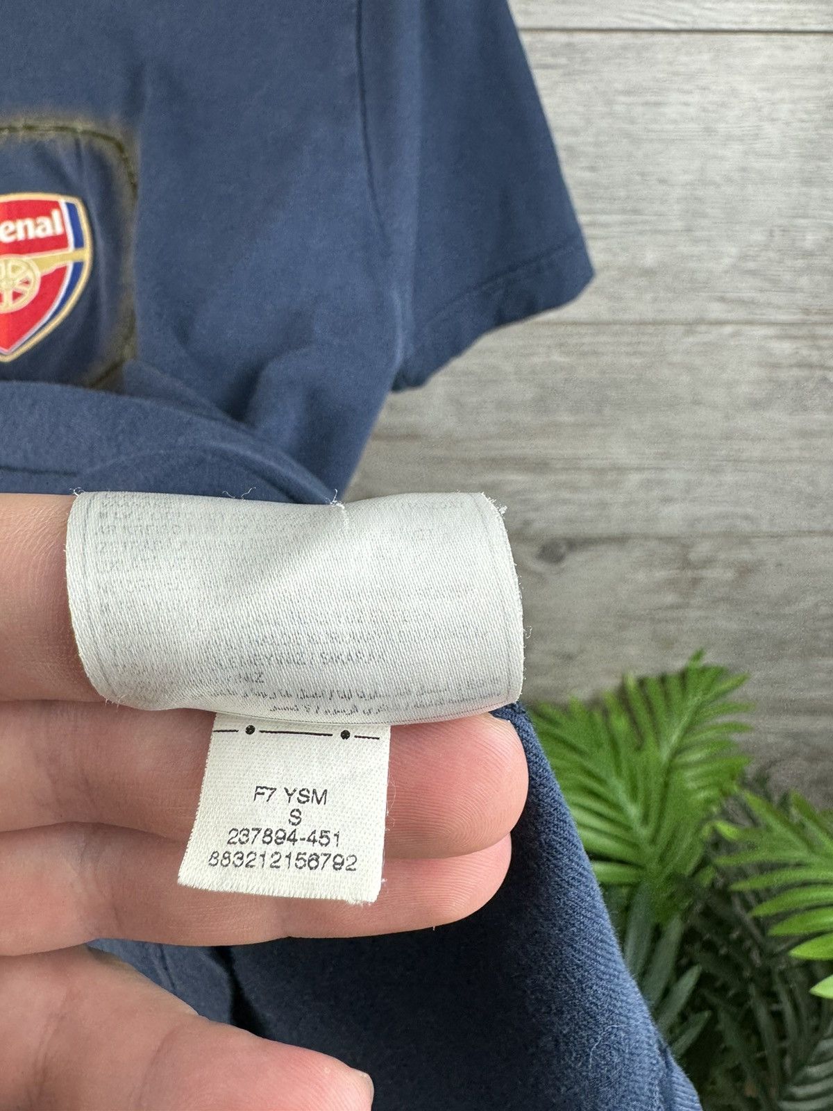 Nike NIKE VINTAGE ARSENAL 2000S TEE T-SHIRT Size US S / EU 44-46 / 1 - 7 Thumbnail