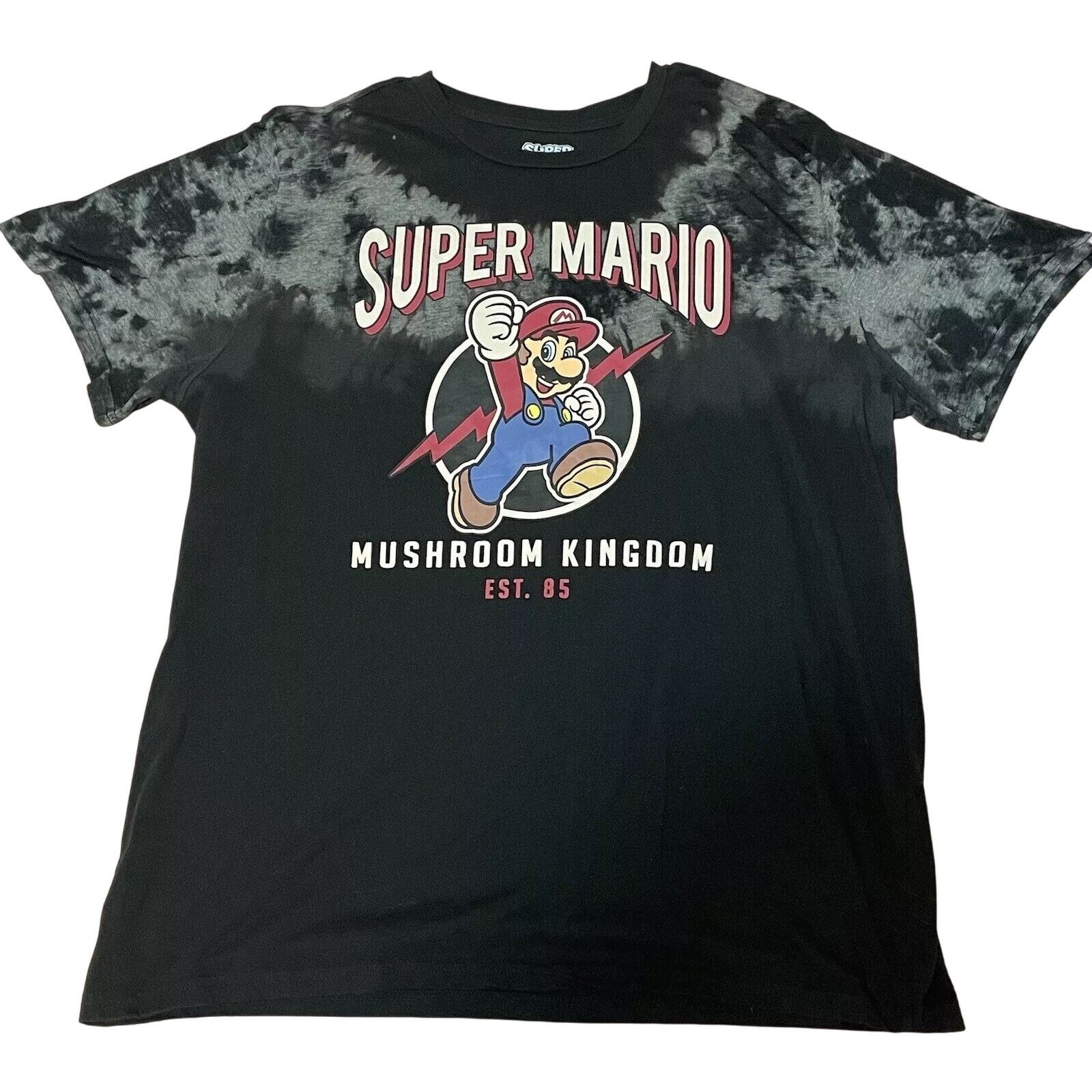 The Unbranded Brand Super Mario Mushroom Kingdom Graphic T-Shirt 2XL Nintendo Size US XXL / EU 58 / 5 - 1 Thumbnail