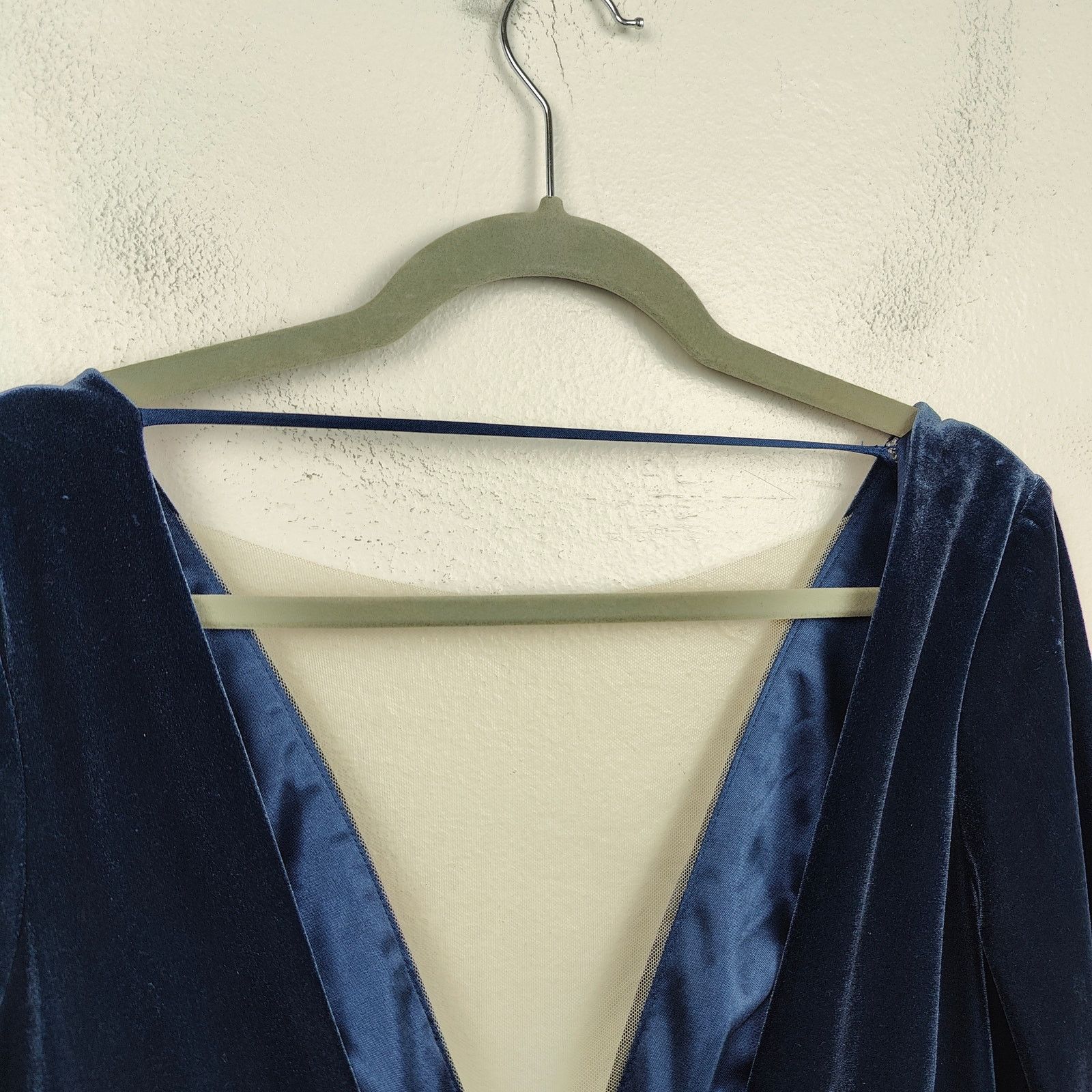 Anthropologie Anthropologie BHLDN Jenny Yoo Ryland Dress Womens 14 Blue Size XL / US 12-14 / IT 48-50 - 4 Thumbnail