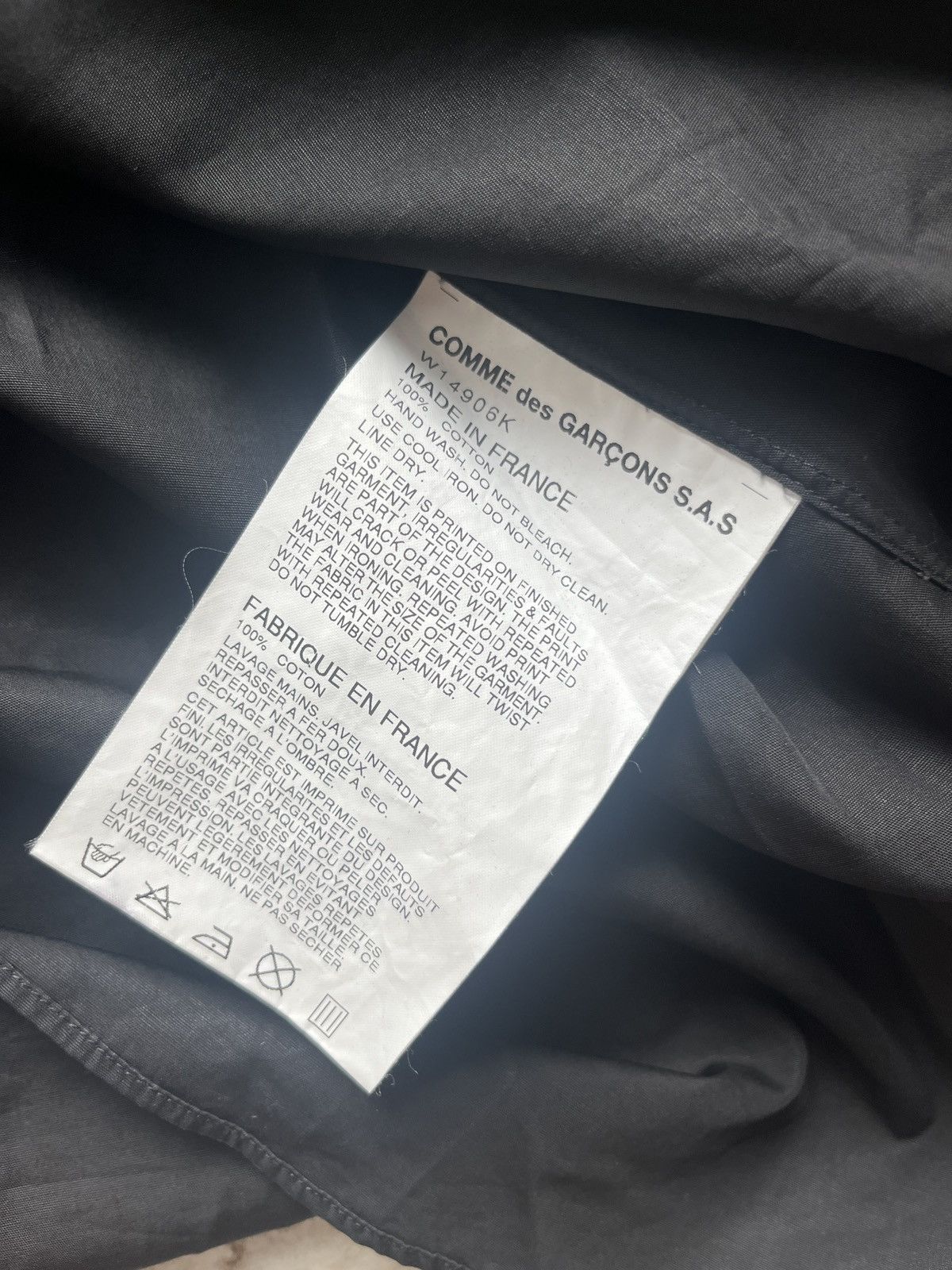 Comme des Garcons HERITAGE IS BEAUTIFUL Shirt Size US M / EU 48-50 / 2 - 4 Thumbnail