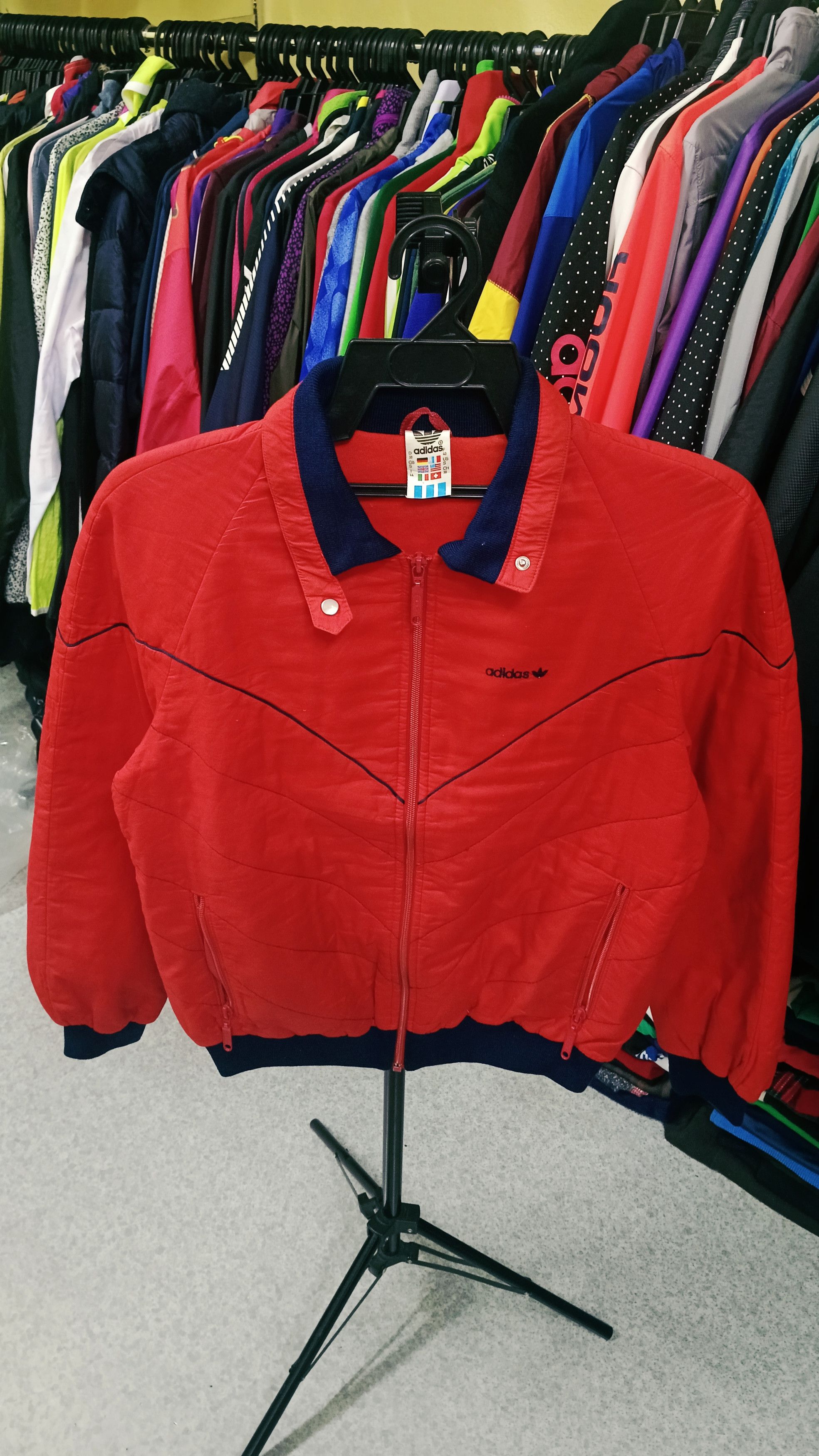 Adidas × Vintage Vintage Adidas Light Jacket Made In West Germany Size US S / EU 44-46 / 1 - 1 Thumbnail