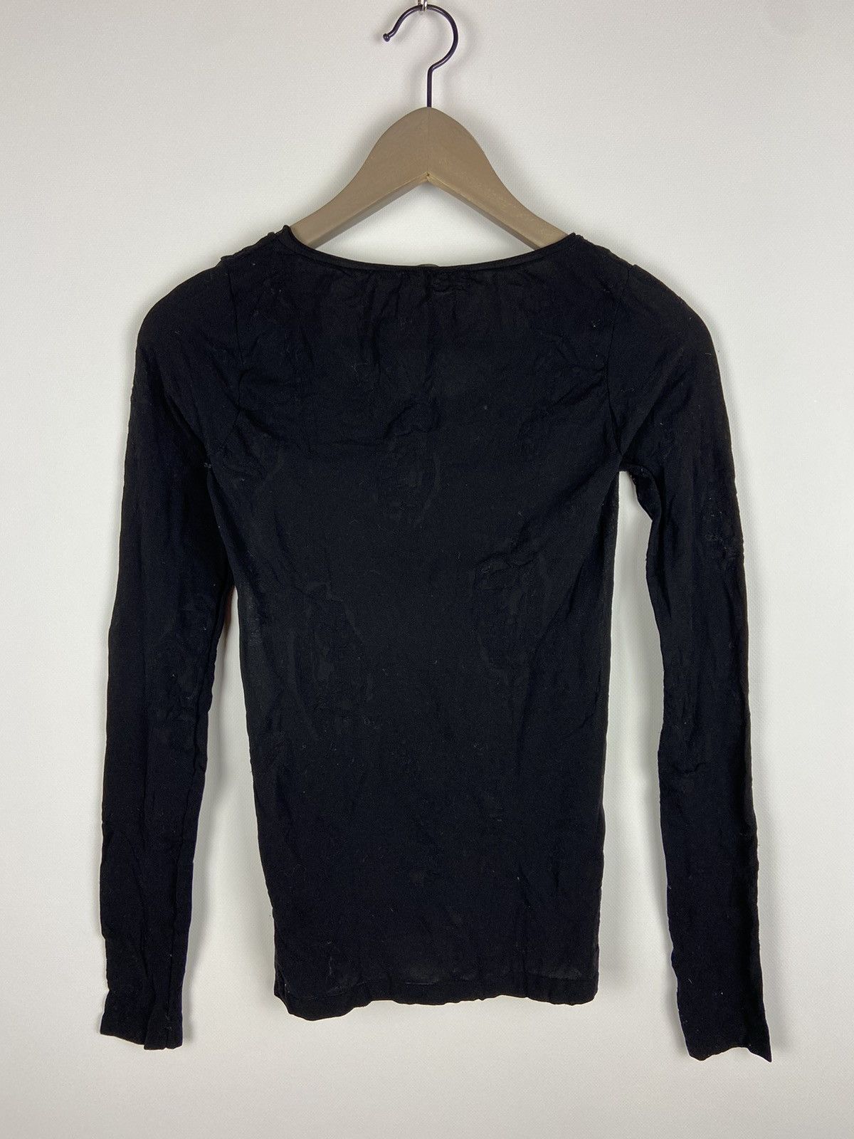 Designer × Marithe + Francois Girbaud Marithe Francois Girbaund Top Long Sleeve Avant-Garde Sz 3 Size S / US 4 / IT 40 - 2 Thumbnail