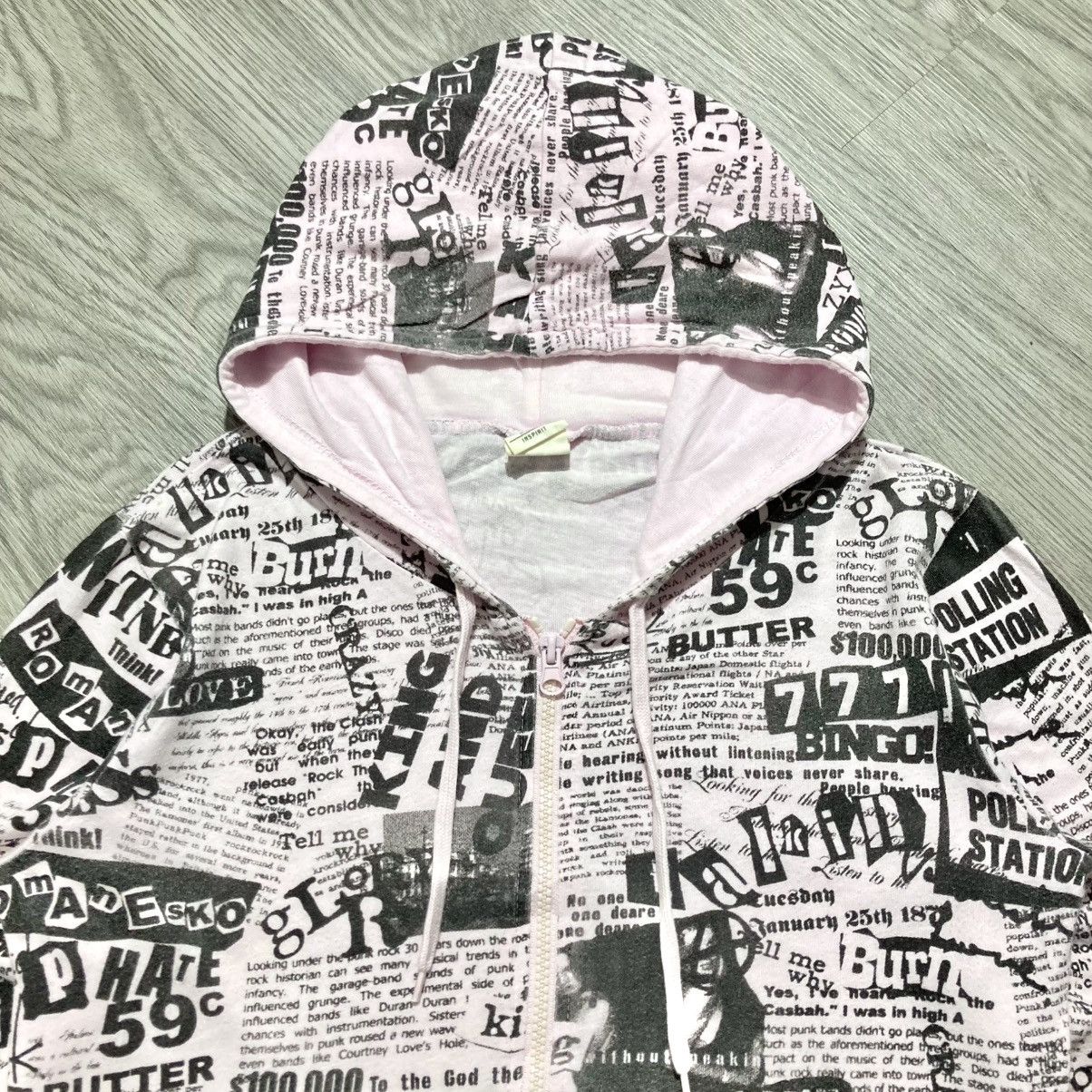 Hysteric Glamour 2000s Atemis Spirit Newpaper Girls Ziphoodie Lgb Style Size US S / EU 44-46 / 1 - 4 Thumbnail