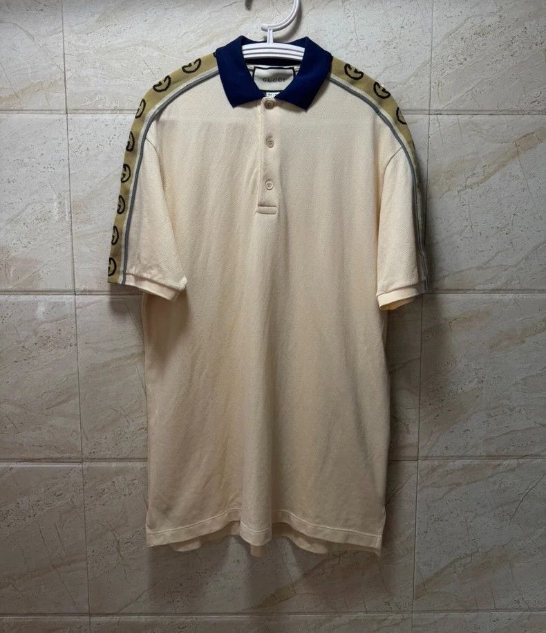 Gucci Gucci Double G string-labeled Polo shirt Size US XL / EU 56 / 4 - 1 Thumbnail